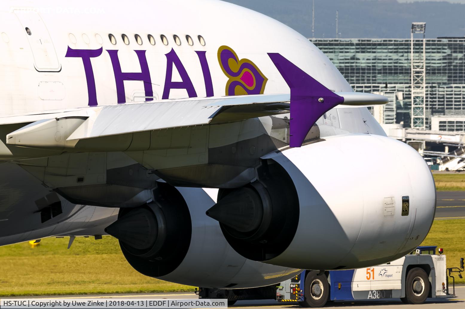 HS-TUC, 2012 Airbus A380-841 C/N 100, Frankfurt
