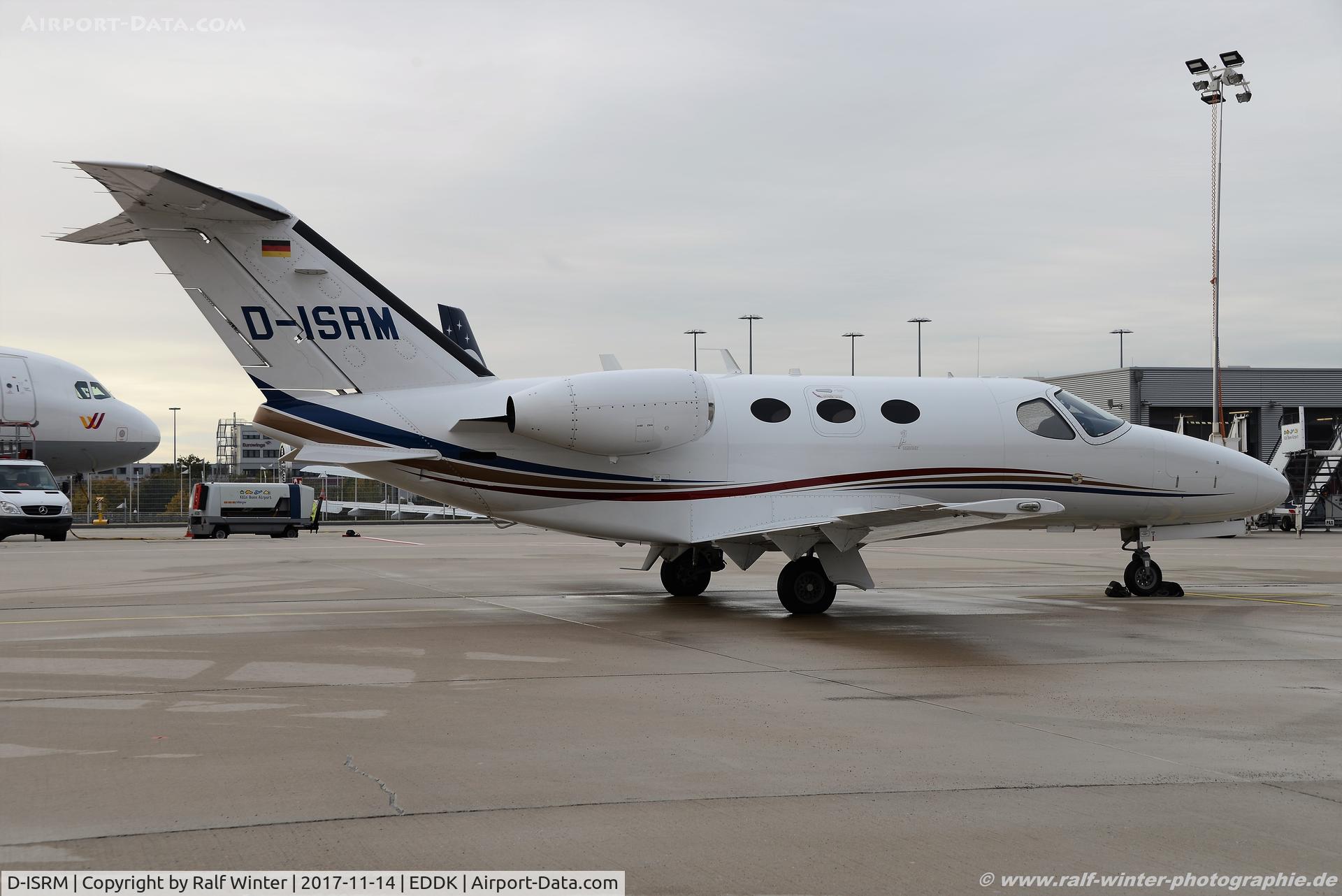 D-ISRM, 2007 Cessna 510 Citation Mustang Citation Mustang C/N 510-0035, Cessna 510 Citation Mustang - Inovex Charter GmbH Mannheim - 510-0035 - D-ISRM - 14.11.2017 - CGN