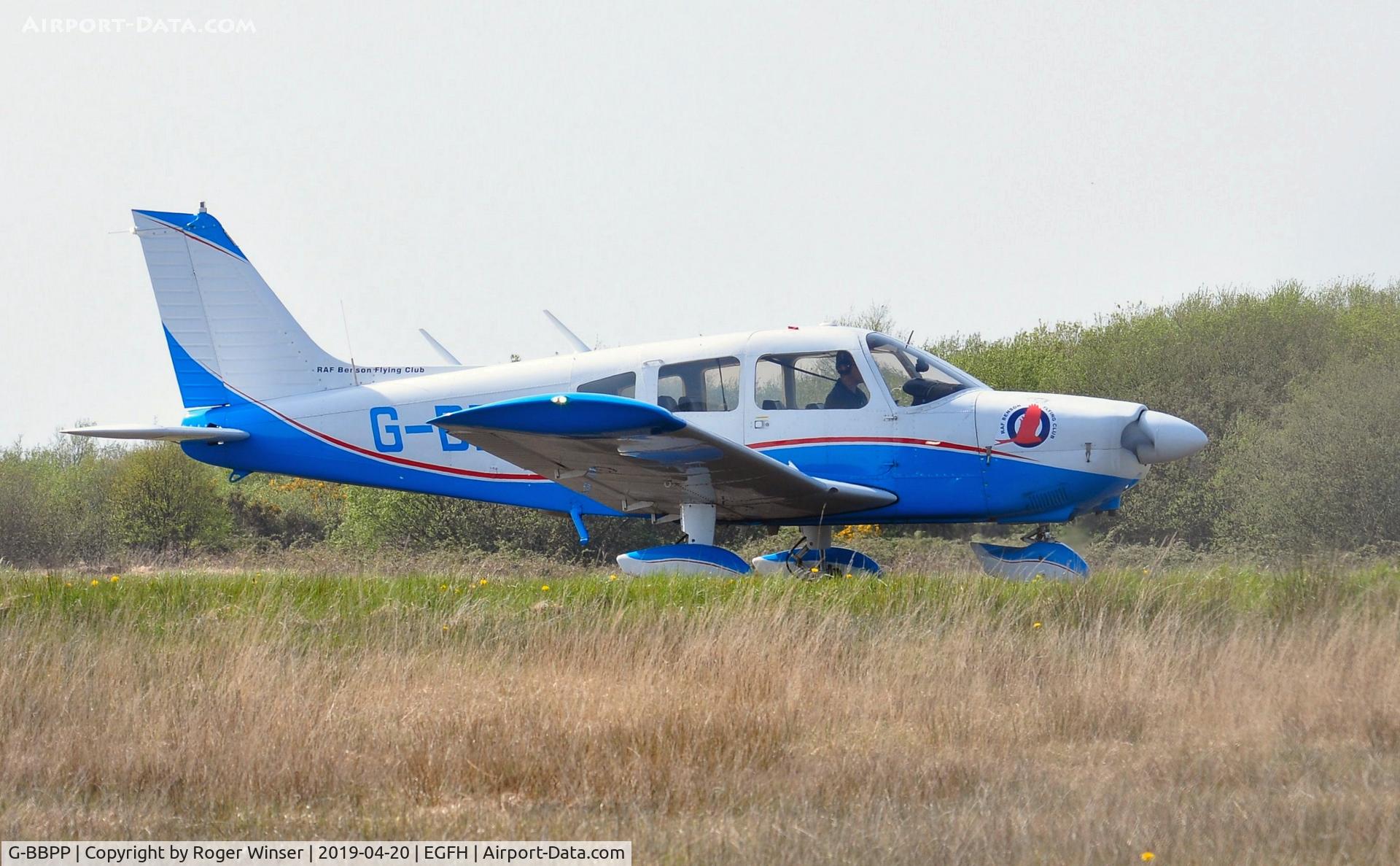 G-BBPP, 1973 Piper PA-28-180 Cherokee Archer C/N 28-7405007, Visiting Cherokee Archer.