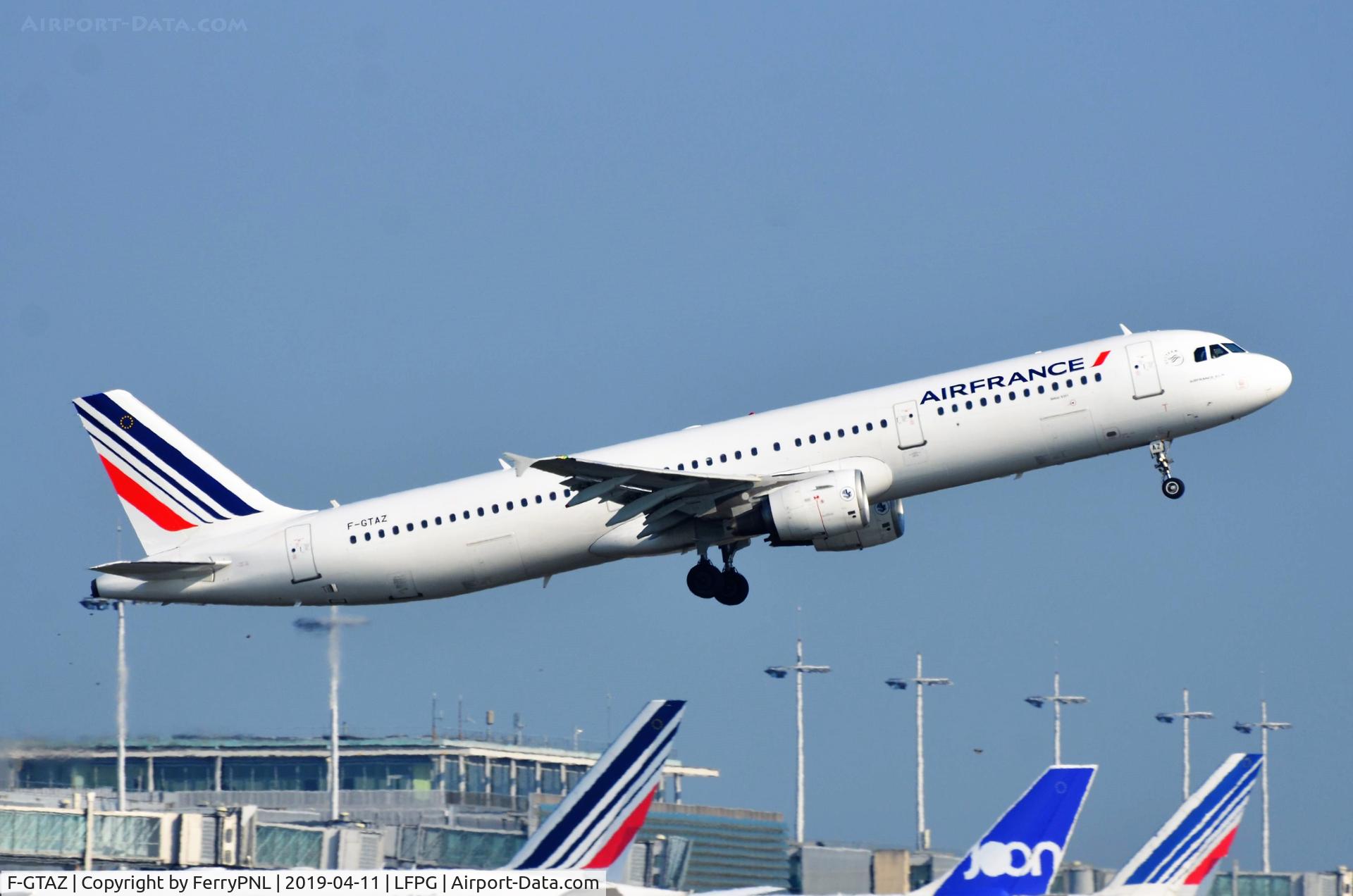 F-GTAZ, 2011 Airbus A321-212 C/N 4901, Air France A321