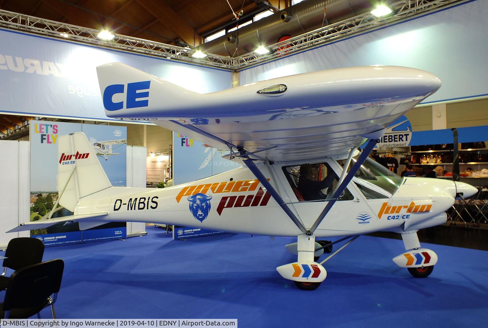 D-MBIS, Comco Ikarus C42CE Super Bison C/N unknown_d-mbis, Comco Ikarus C42CE Super Bison at the AERO 2019, Friedrichshafen
