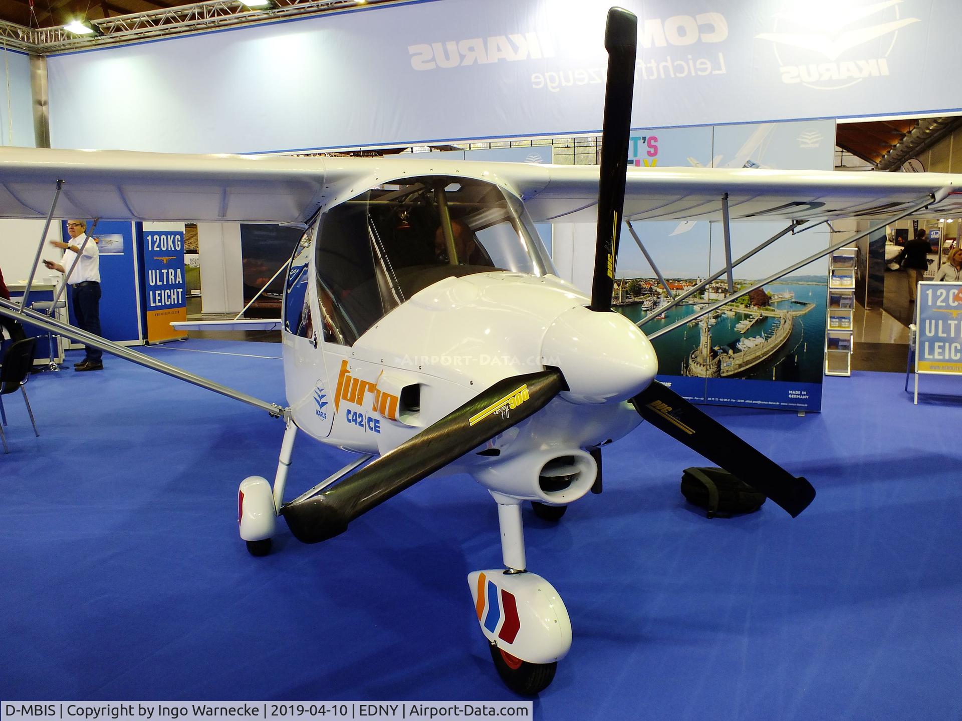 D-MBIS, Comco Ikarus C42CE Super Bison C/N unknown_d-mbis, Comco Ikarus C42CE Super Bison at the AERO 2019, Friedrichshafen
