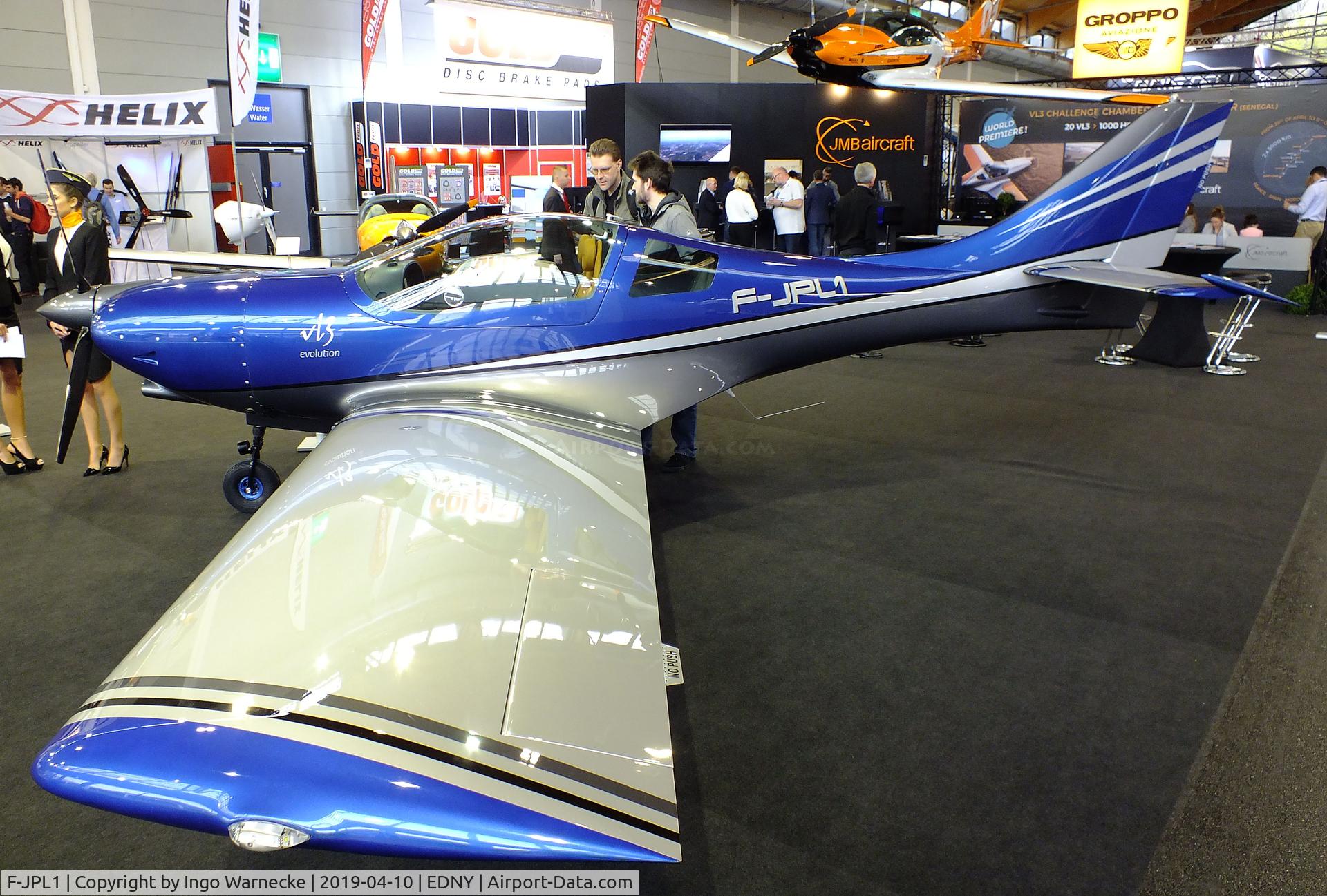 F-JPL1, JMB Aircraft VL-3 Evolution C/N VL-3-310, JMB Aircraft VL-3 Evolution at the AERO 2019, Friedrichshafen