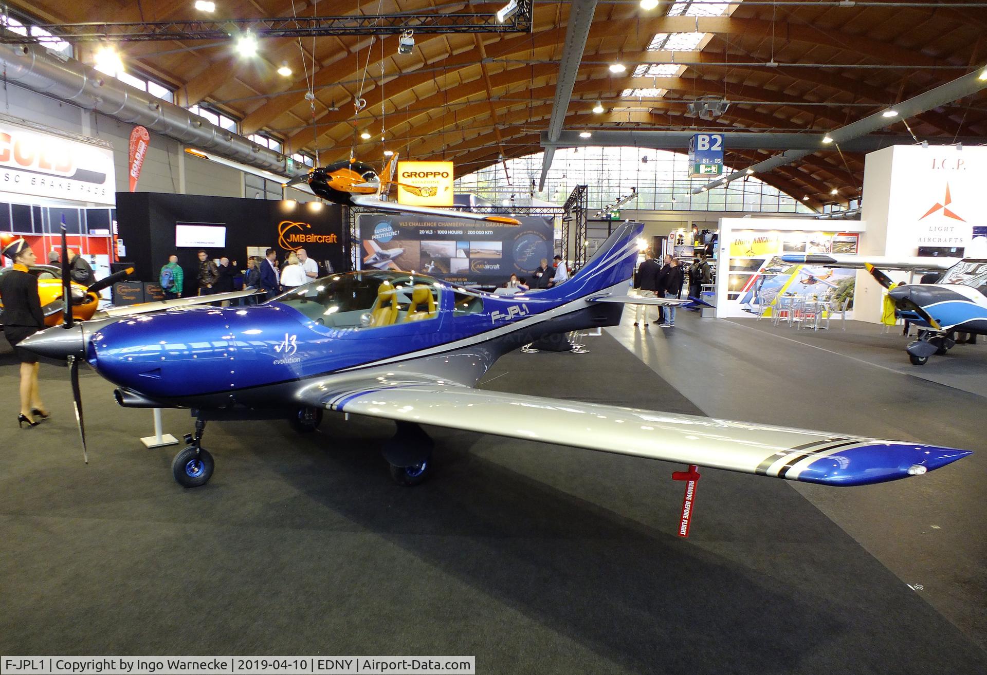 F-JPL1, JMB Aircraft VL-3 Evolution C/N VL-3-310, JMB Aircraft VL-3 Evolution at the AERO 2019, Friedrichshafen