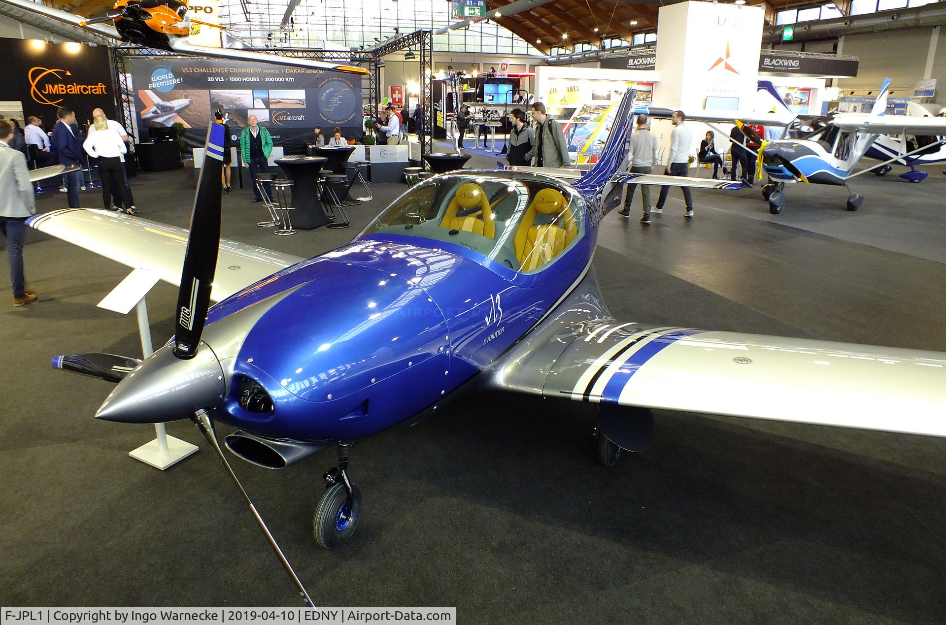 F-JPL1, JMB Aircraft VL-3 Evolution C/N VL-3-310, JMB Aircraft VL-3 Evolution at the AERO 2019, Friedrichshafen