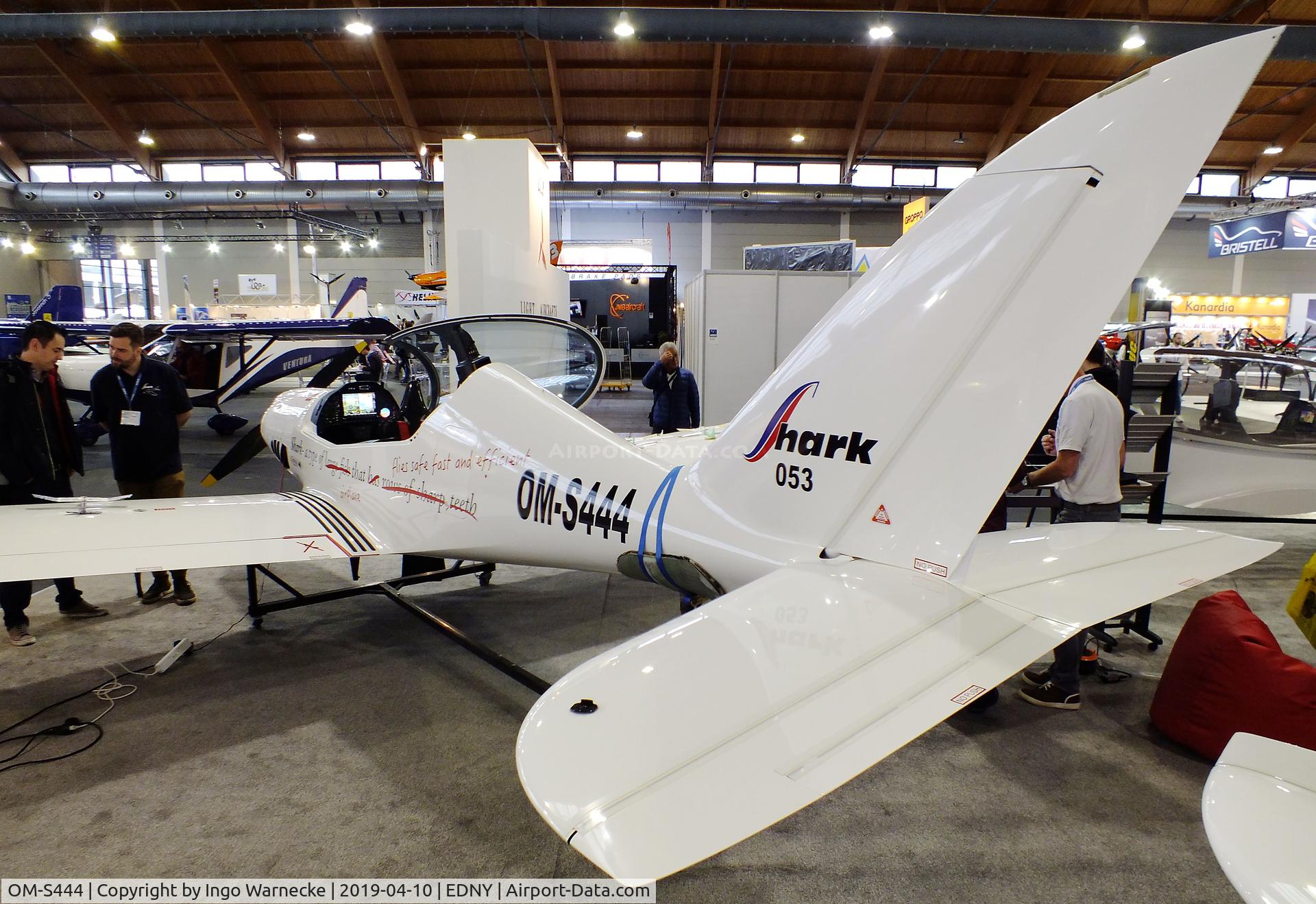 OM-S444, 2017 Shark Aero Shark C/N 053/2017, Shark Aero Shark at the AERO 2019, Friedrichshafen