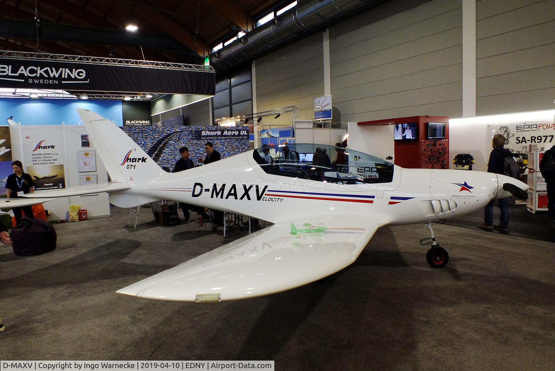 D-MAXV, Shark Aero Shark Velocity C/N 071, Shark Aero Shark Velocity at the AERO 2019, Friedrichshafen