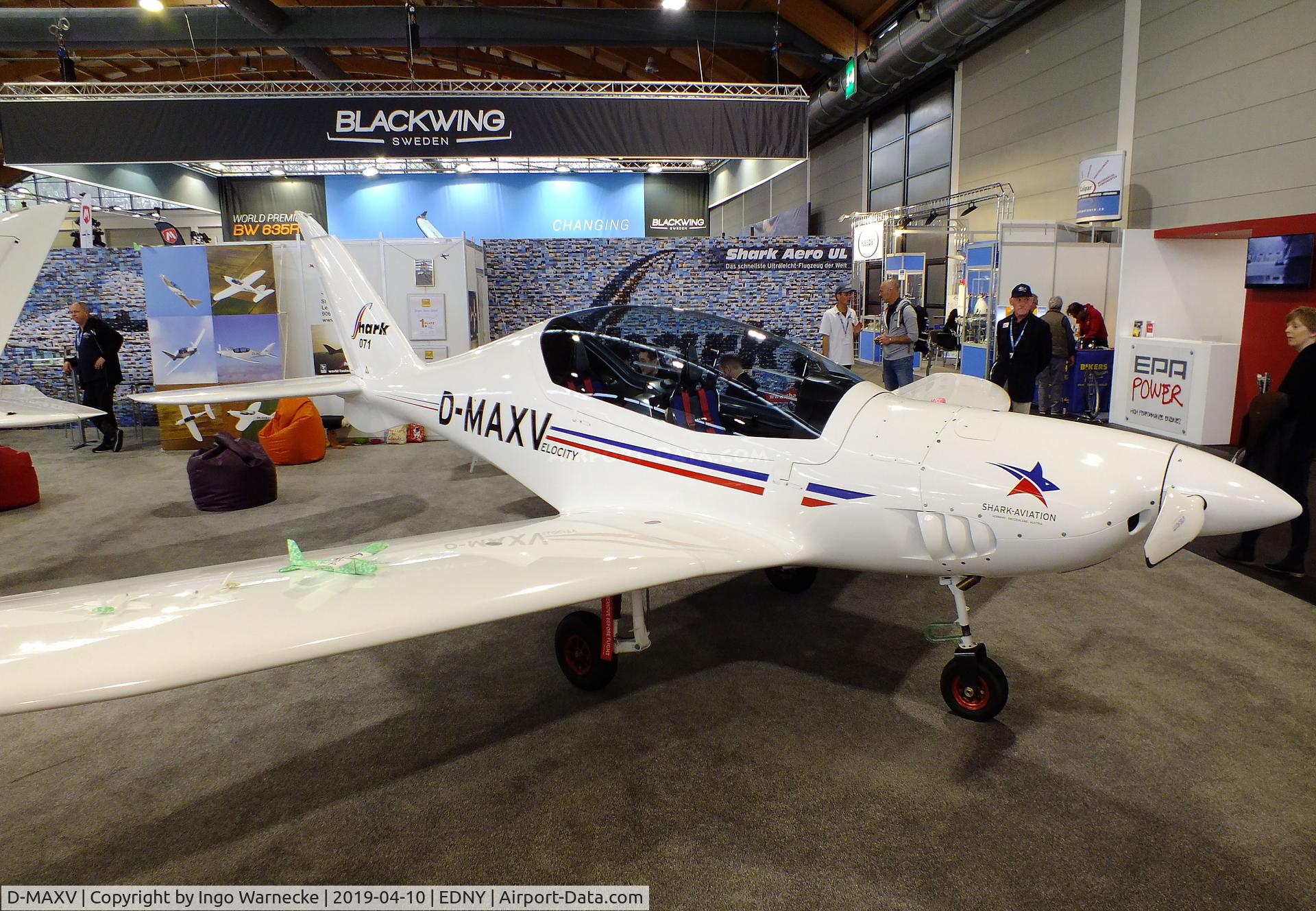 D-MAXV, Shark Aero Shark Velocity C/N 071, Shark Aero Shark Velocity at the AERO 2019, Friedrichshafen