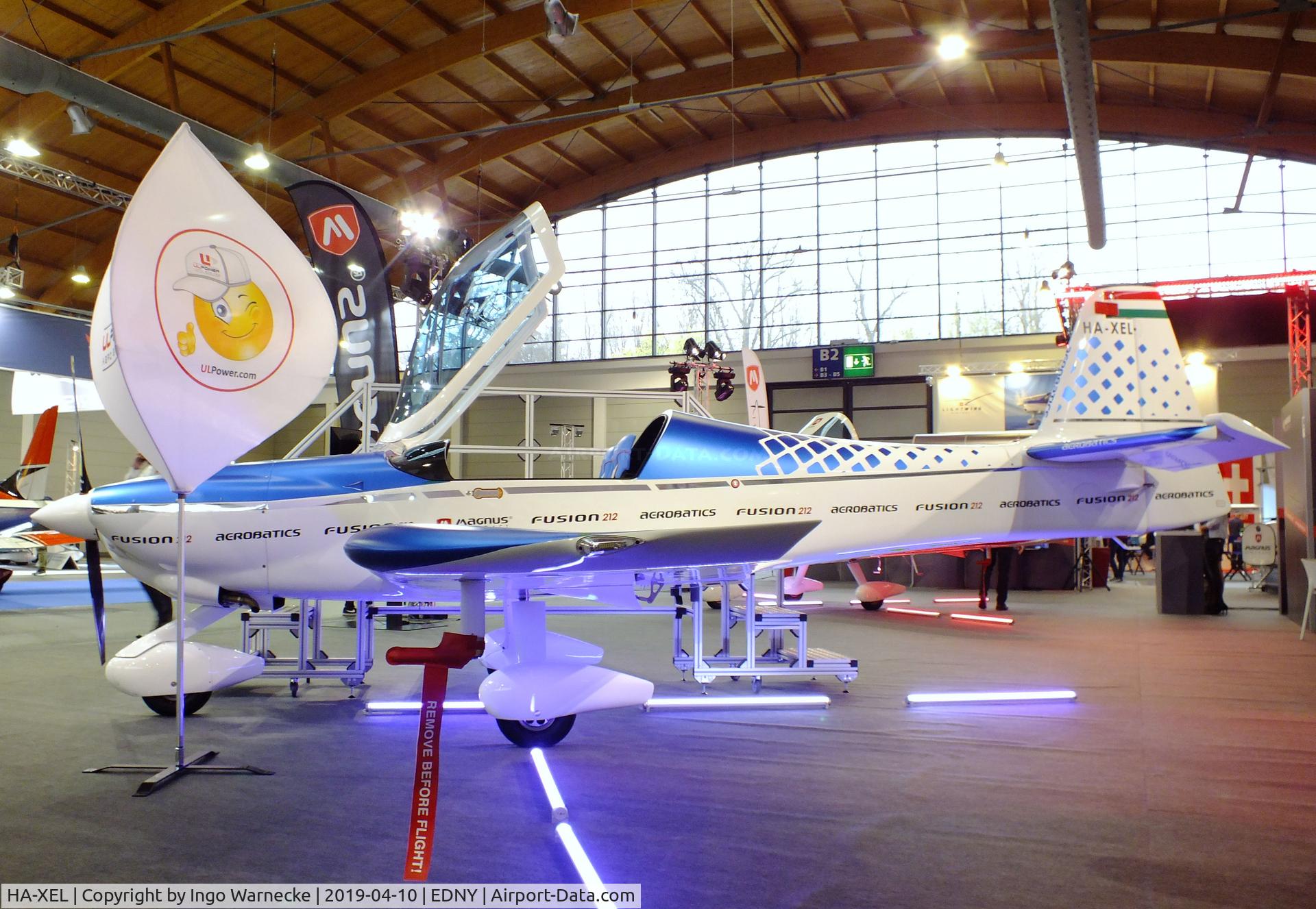 HA-XEL, Magnus Fusion 212 C/N Not found HA-XEL, Magnus Fusion 212 Aerobatics at the AERO 2019, Friedrichshafen