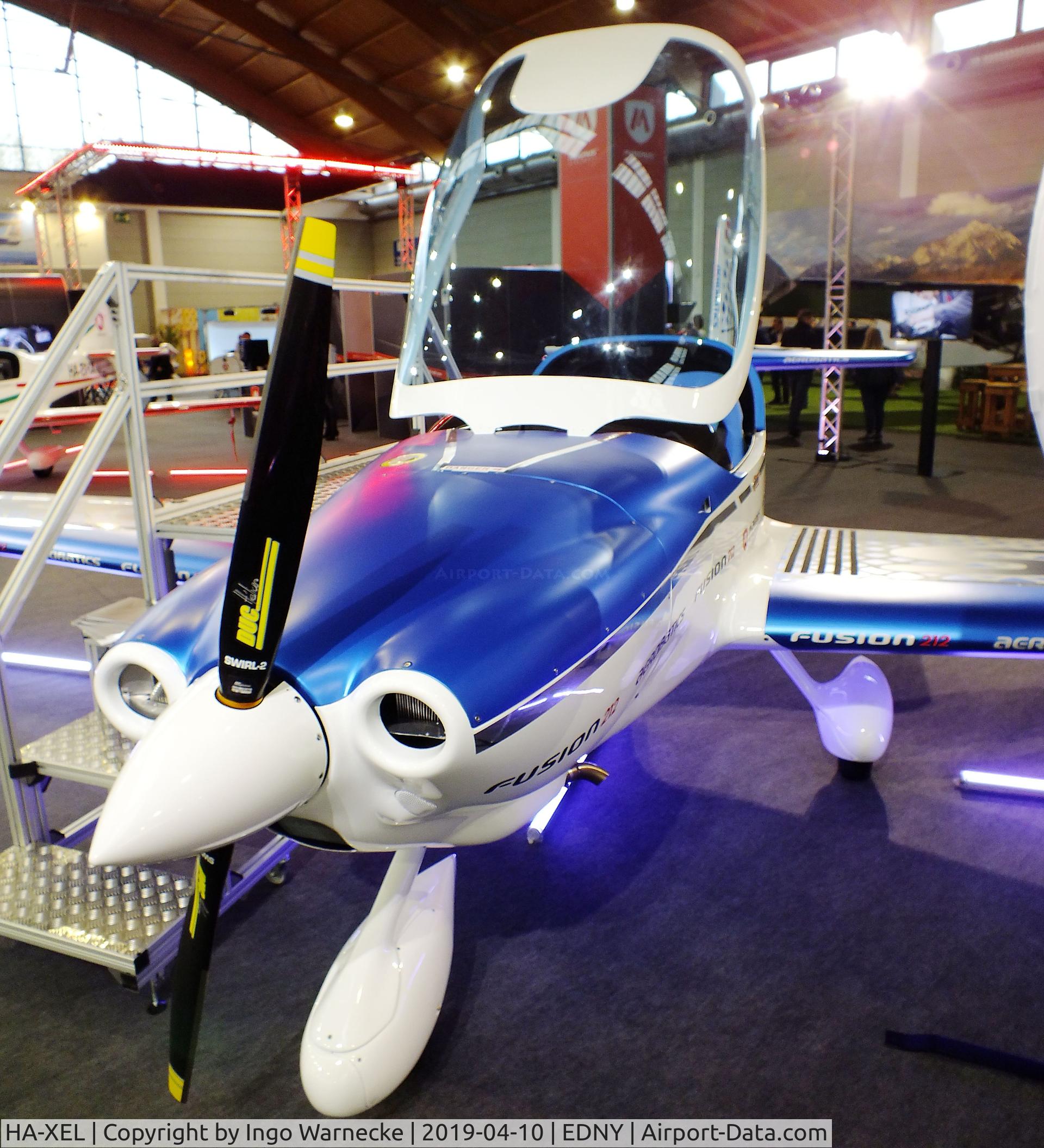 HA-XEL, Magnus Fusion 212 C/N Not found HA-XEL, Magnus Fusion 212 Aerobatics at the AERO 2019, Friedrichshafen