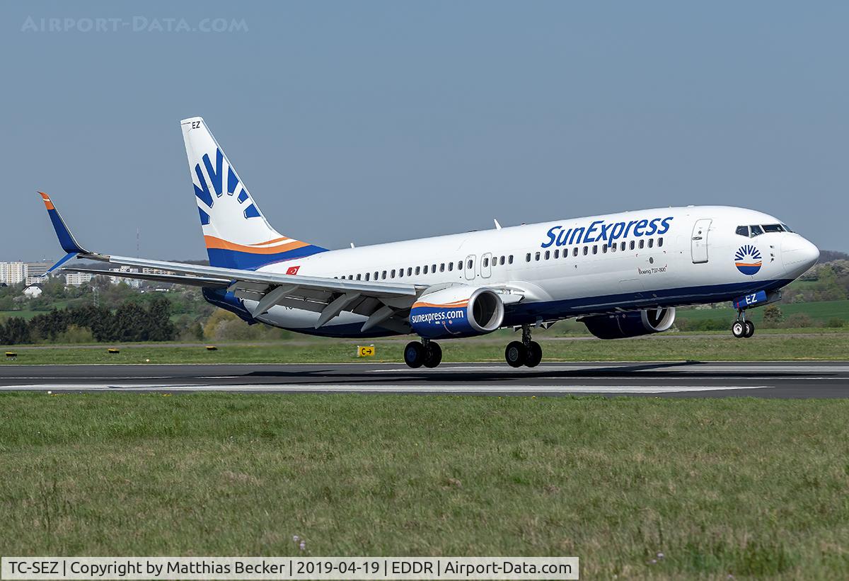 TC-SEZ, 2016 Boeing 737-8HC C/N 61183, TC-SEZ