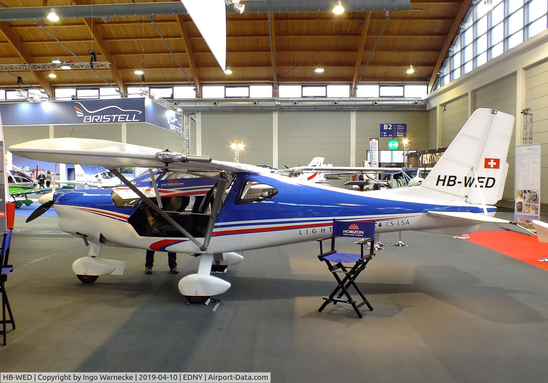 HB-WED, 2018 Light Wing AC4 CS LSA C/N 005, LightWing AC4 CS LSA at the AERO 2019, Friedrichshafen