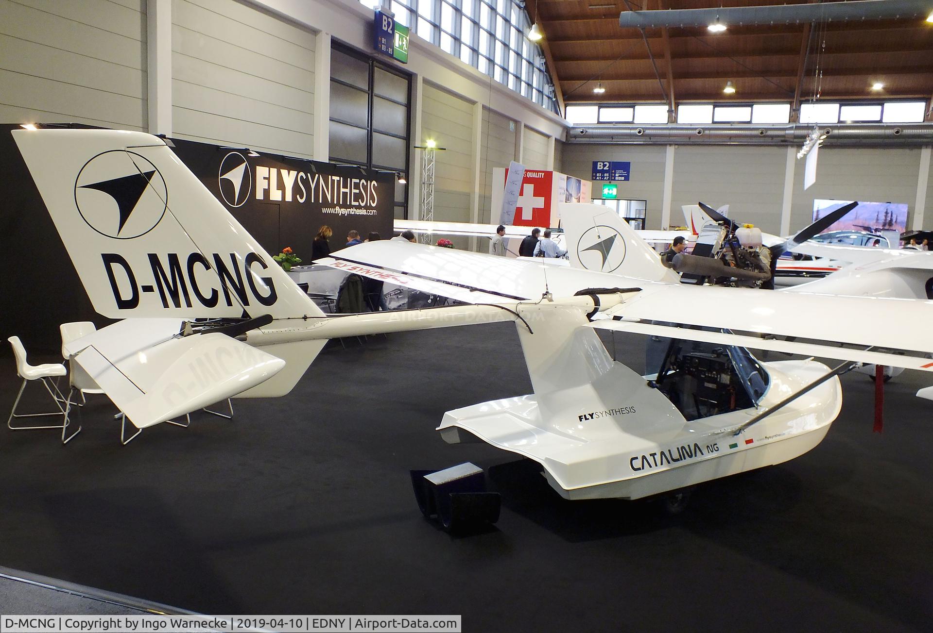D-MCNG, Fly Synthesis Catalina NG C/N F5AB0090E23C, FlySynthesis Catalina NG at the AERO 2019, Friedrichshafen