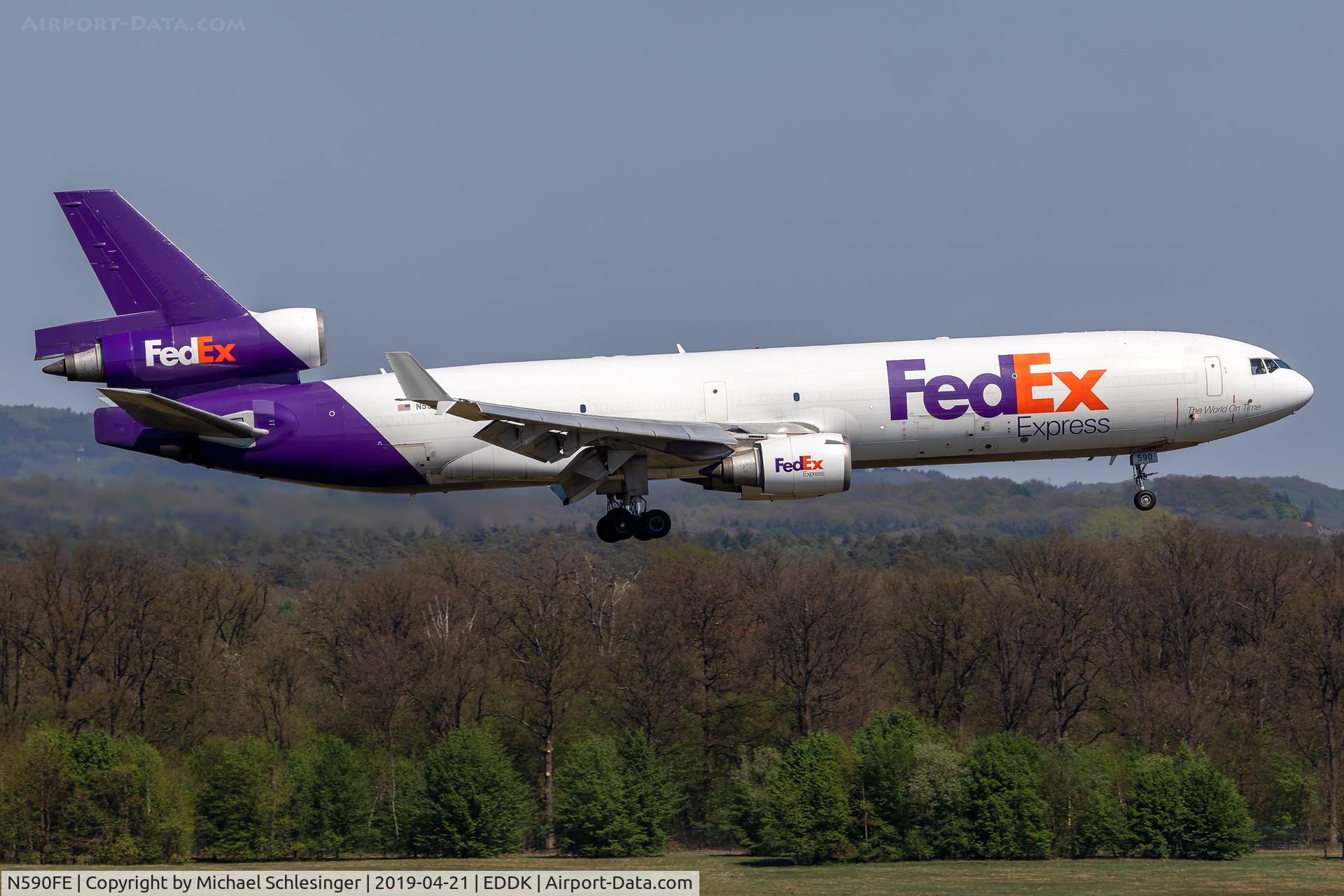N590FE, 1991 McDonnell Douglas MD-11F C/N 48505, N590FE - McDonnell Douglas MD-11F - Federal Express (FedEx)