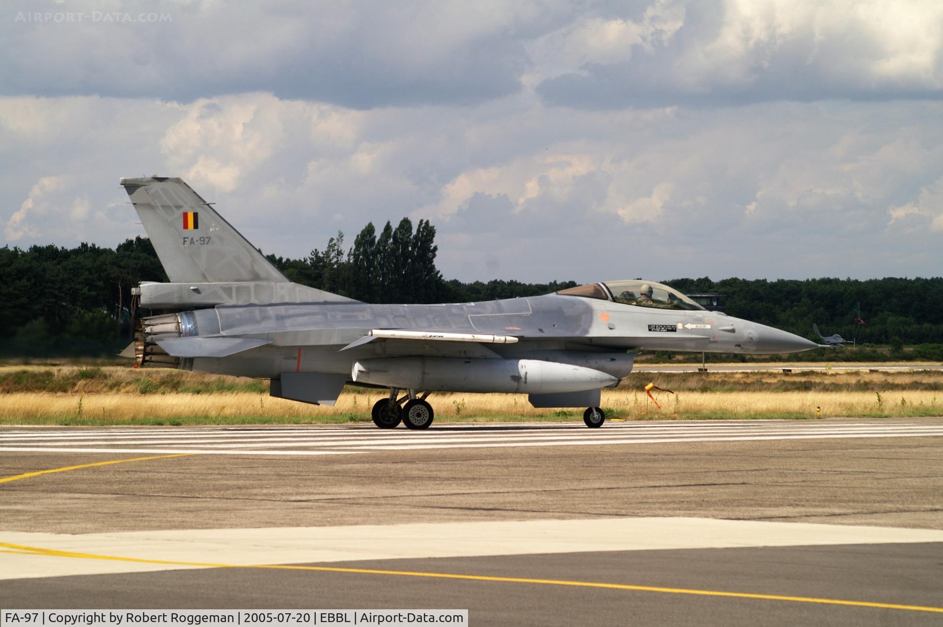 FA-97, 1988 SABCA F-16AM Fighting Falcon C/N 6H-97, SPOTTERSDAY.
