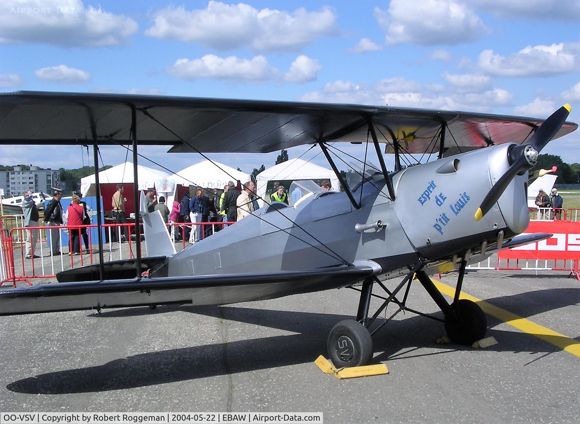 OO-VSV, 1946 Stampe-Vertongen SV-4C C/N 248, STAMPE FLY IN.