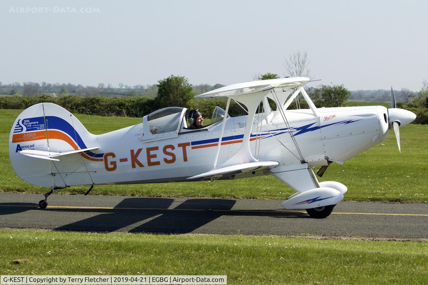 G-KEST, 1975 Steen Skybolt C/N 1 (G-RATS/G-BKNG/G-KEST), at Leicester
