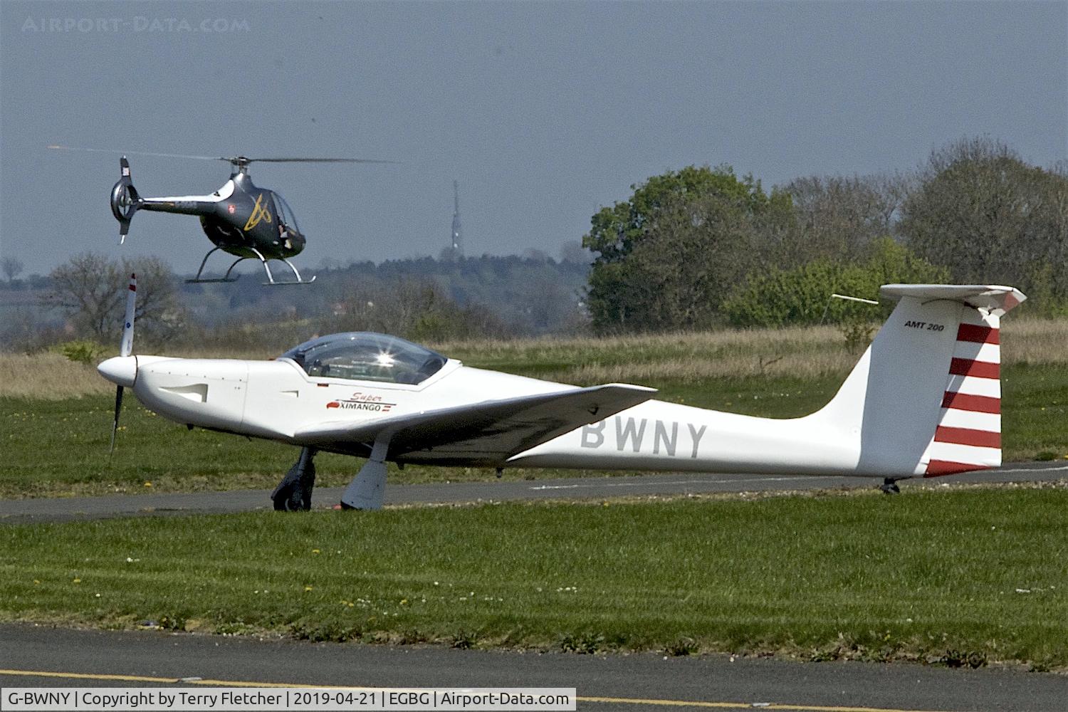 G-BWNY, 1996 Aeromot AMT-200 Super Ximango C/N 200.055, at Leicester