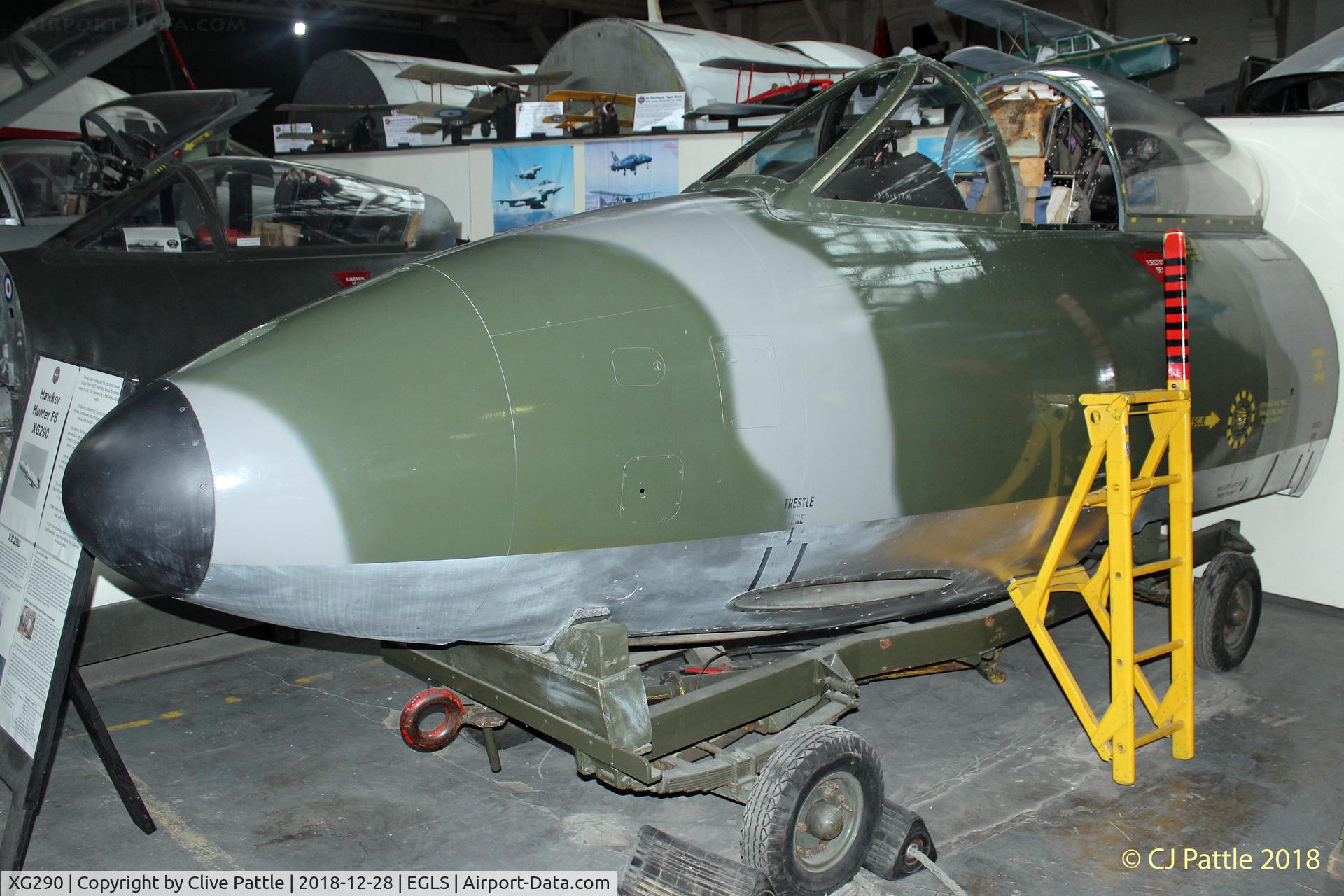 XG290, 1956 Hawker Hunter F.6 C/N 41H/680077, Cockpit - Preserved at the Boscombe Down Aviation Collection (BDAC) at Old Sarum Airfield , EGLS. On loan from the Tony Dyer's Air Defence Collection. Ex 8711M.