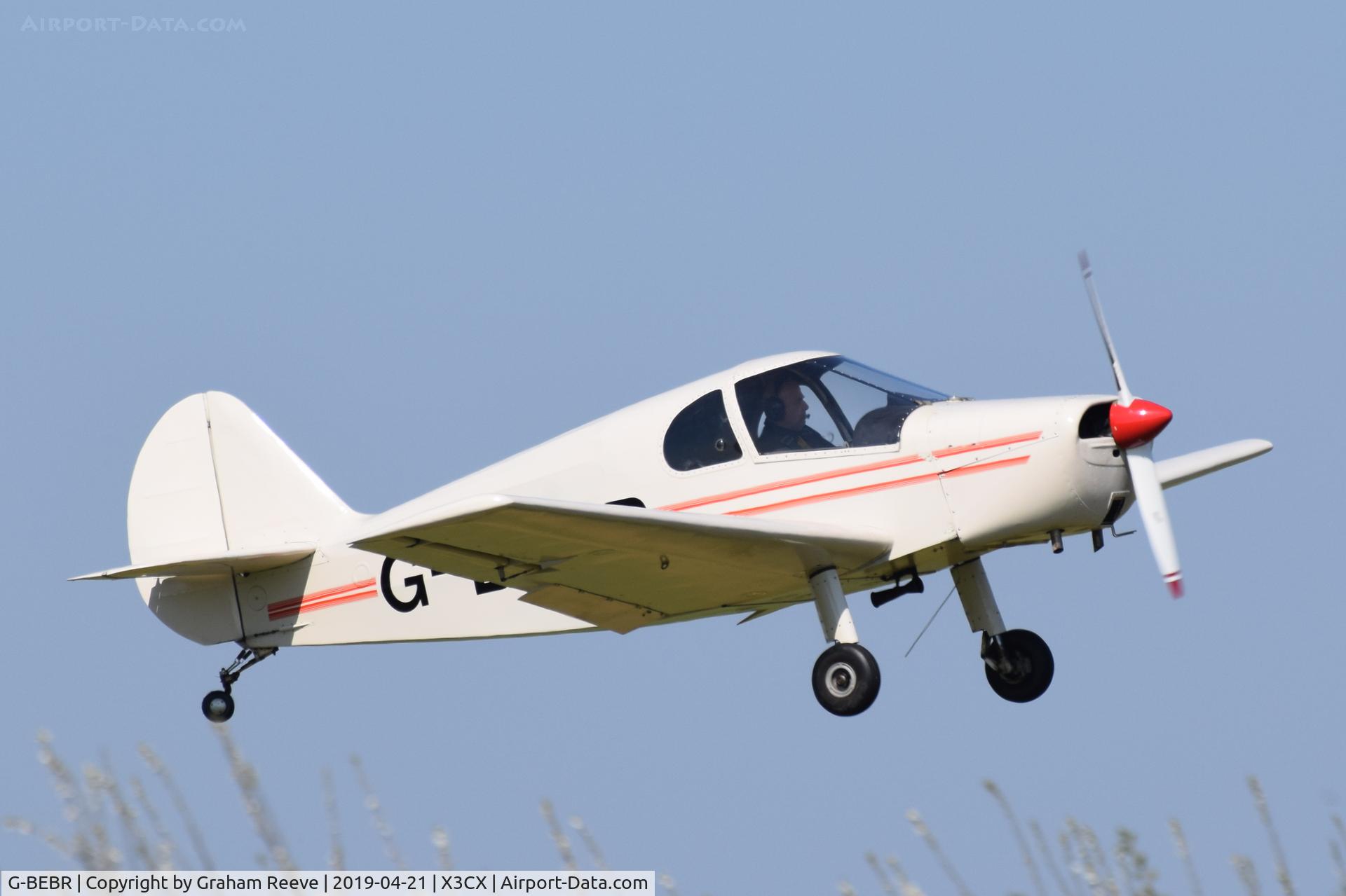 G-BEBR, 2006 Gardan GY-201 Minicab C/N PFA 1824, On approach to Northrepps.