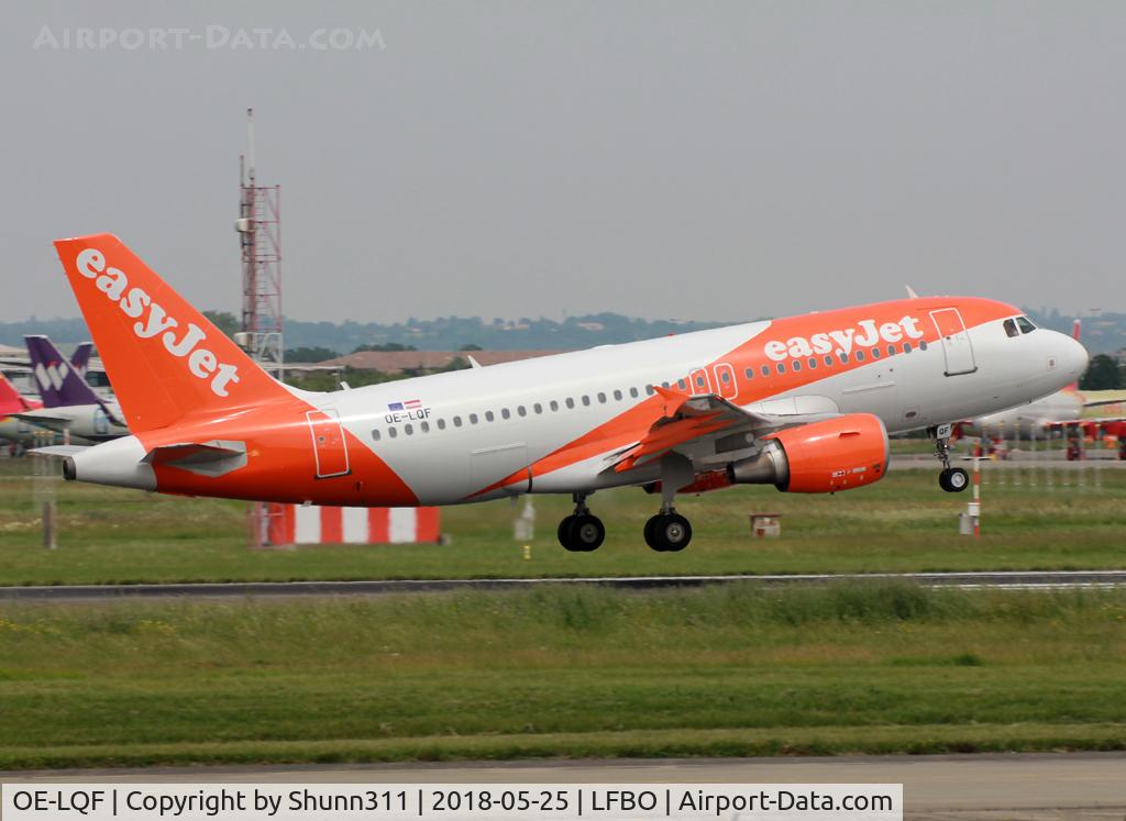 OE-LQF, 2009 Airbus A319-111 C/N 3844, Landing rwy 14R