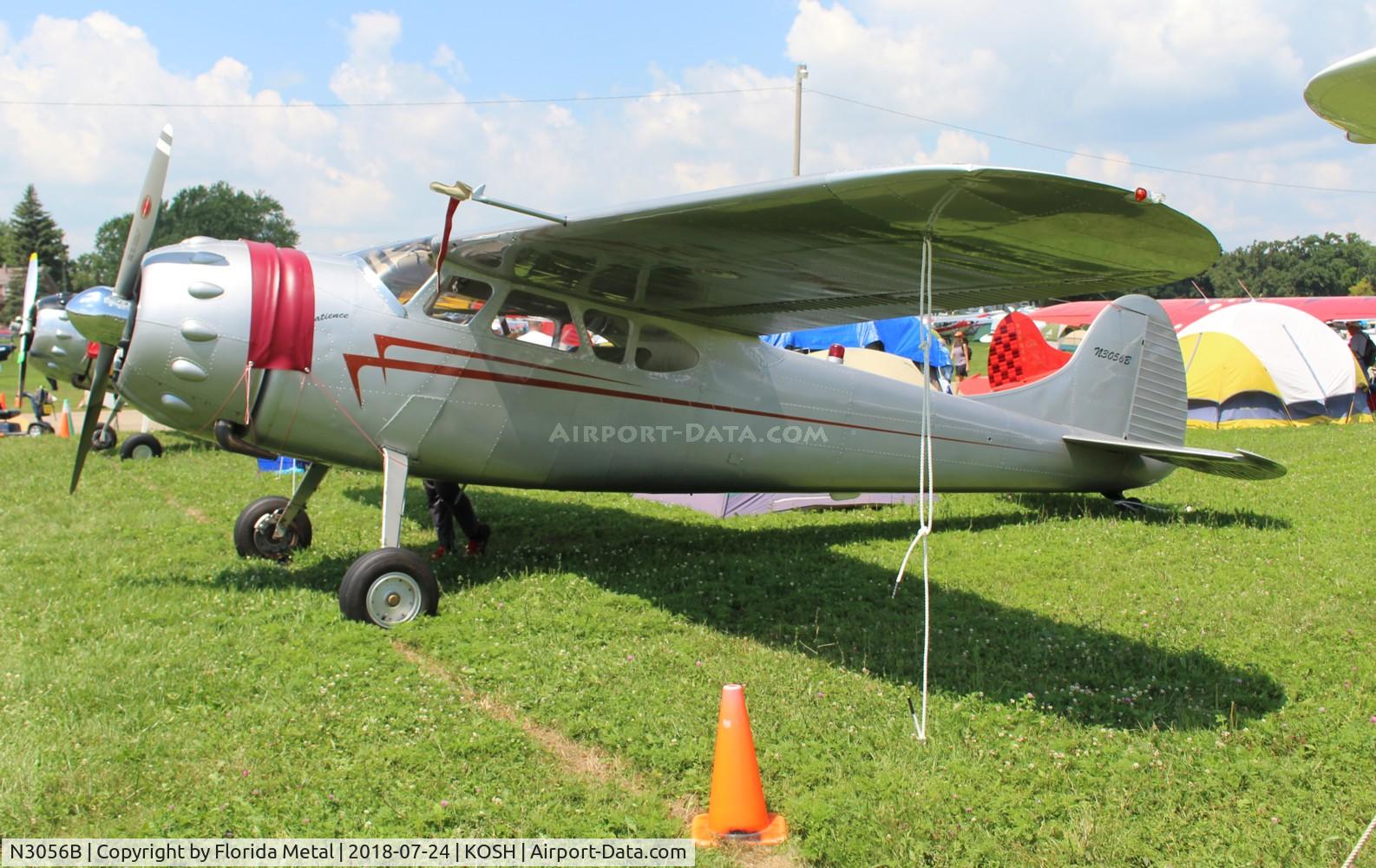 N3056B, 1952 Cessna 195B Businessliner C/N 7939, Cessna 195B