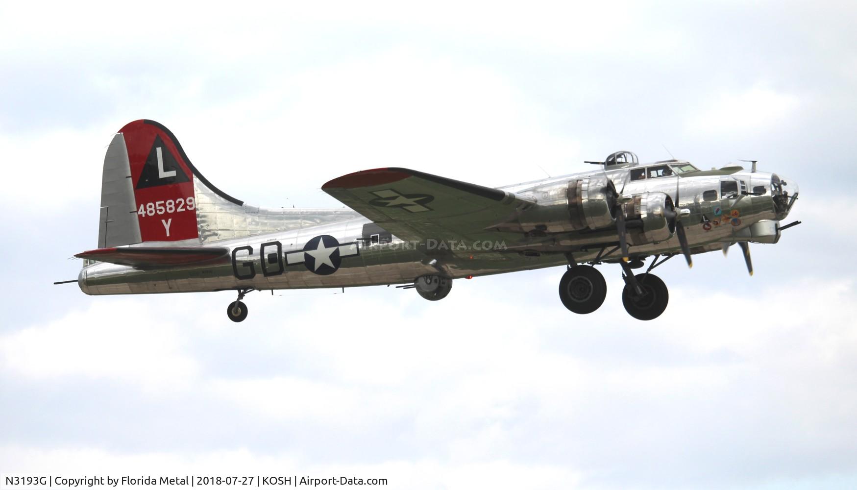 N3193G, 1944 Boeing B-17G Flying Fortress C/N 77255, Yankee Lady