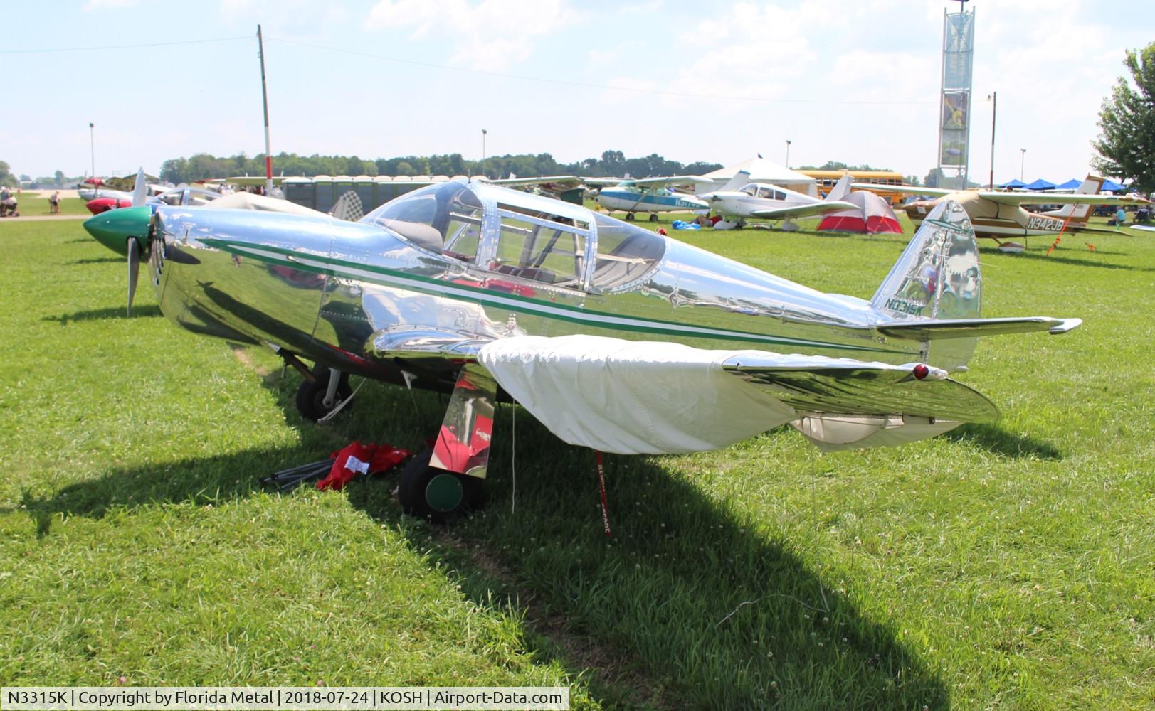 N3315K, 1946 Globe GC-1B Swift C/N 1308, GC-1B