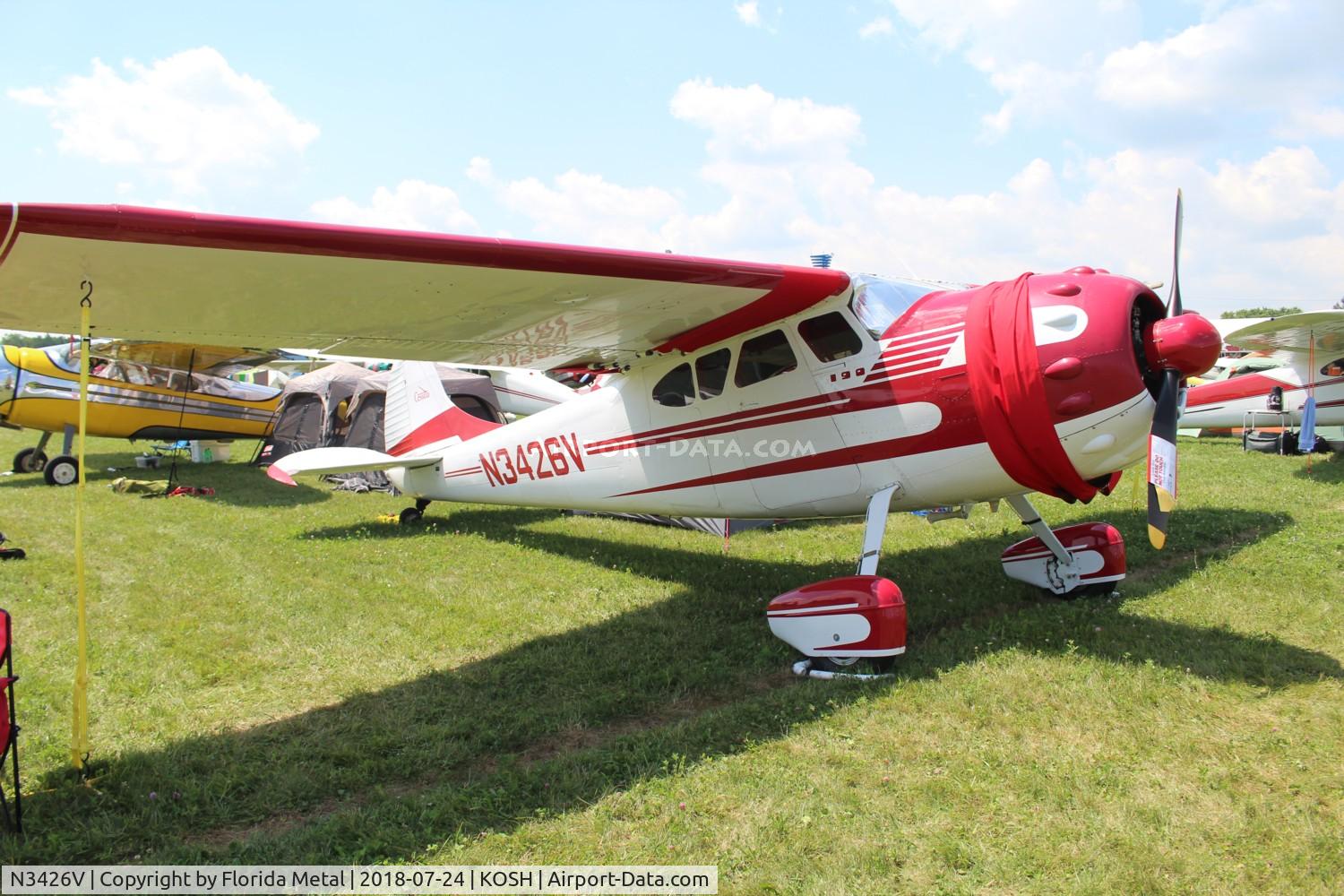 N3426V, 1948 Cessna 190 C/N 7111, Cessna 190