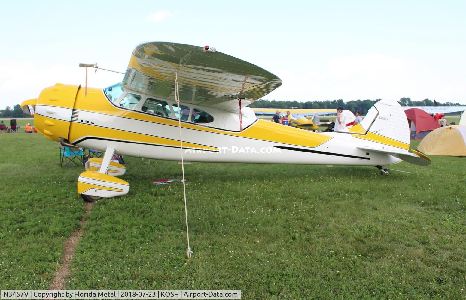N3457V, 1948 Cessna 195 C/N 7154, Cessna 195