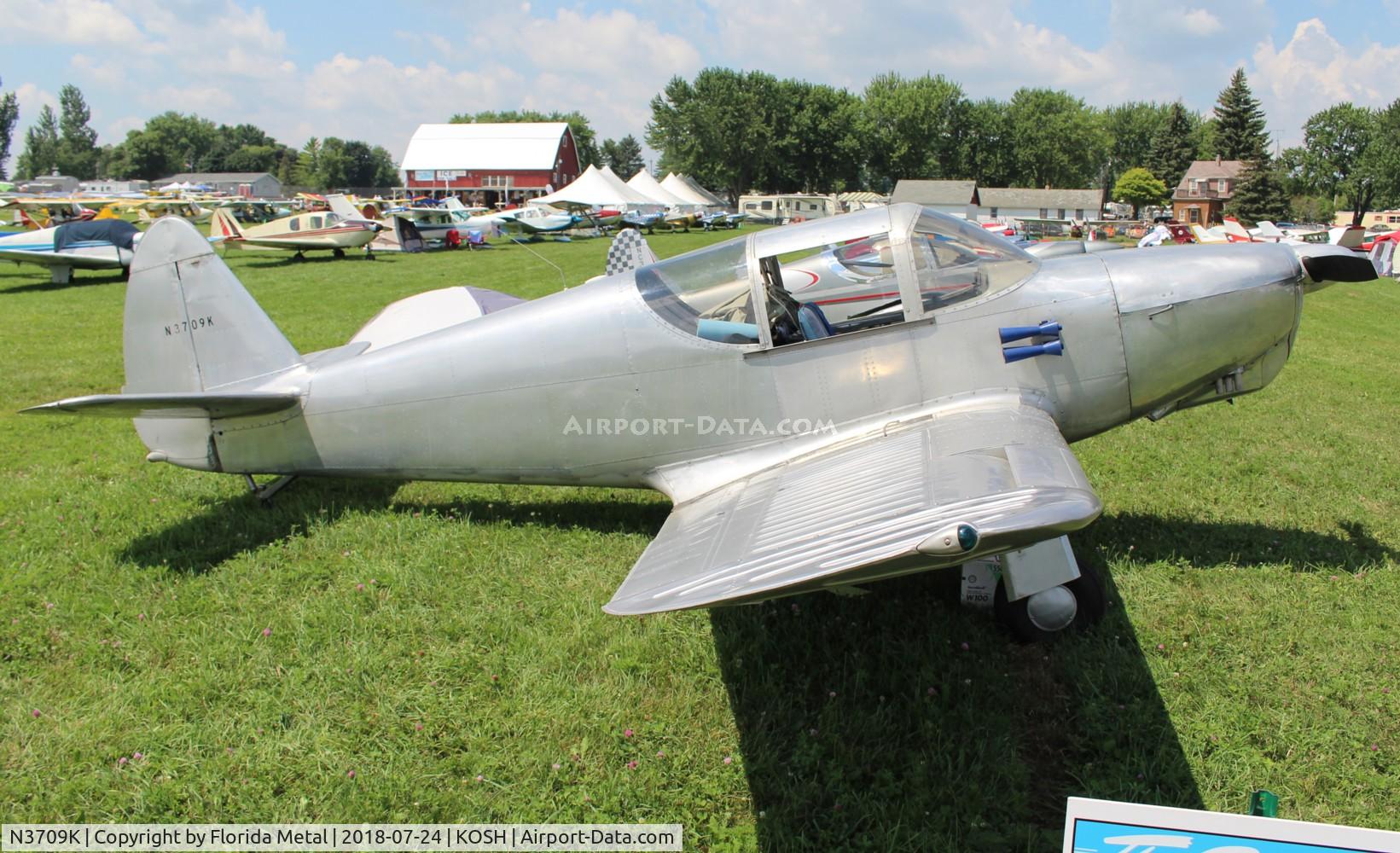N3709K, 1946 Globe GC-1B Swift C/N 1402, GC-1B