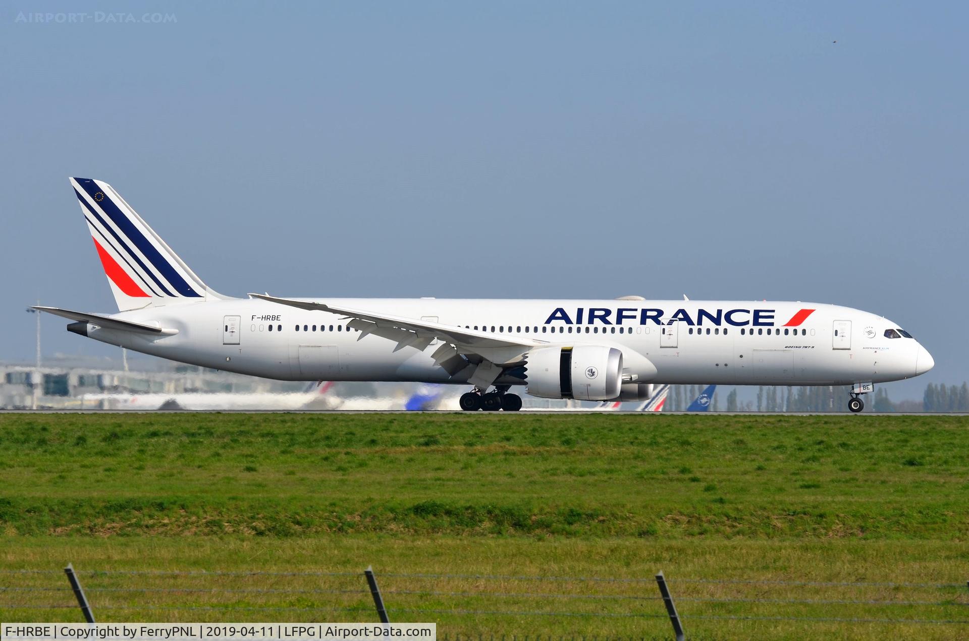 F-HRBE, 2017 Boeing 787-9 Dreamliner Dreamliner C/N 38772, Arrival of Air France B789