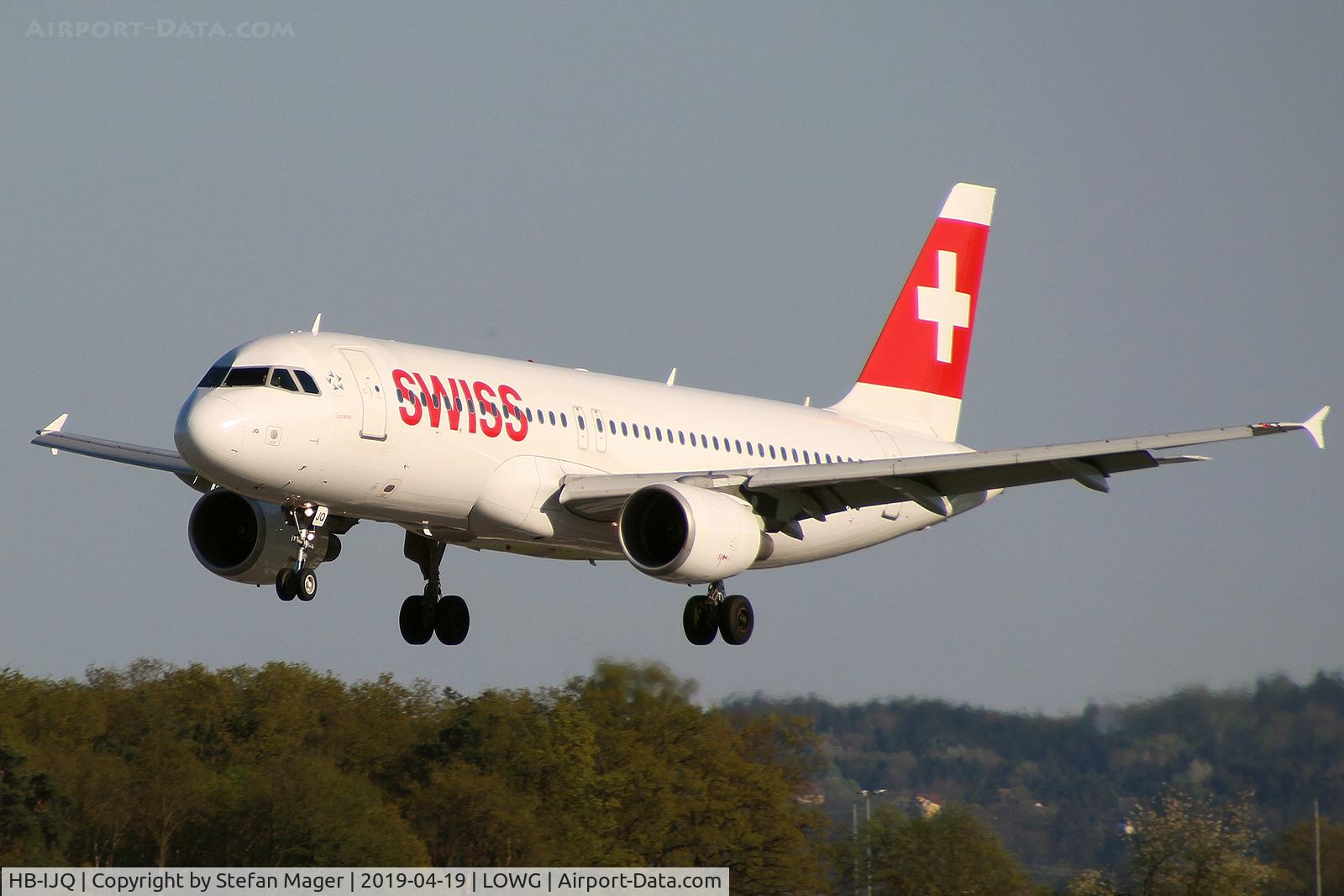 HB-IJQ, 1997 Airbus A320-214 C/N 701, Swiss Airbus A320-214 @Graz
