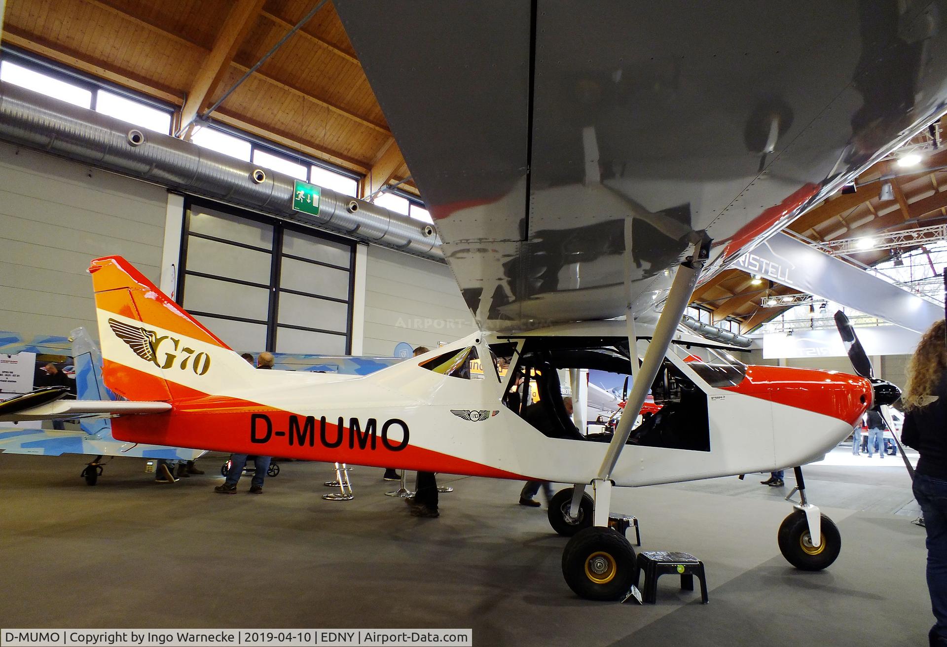 D-MUMO, Nando Groppo G70 C/N 170 130/7, Nando Groppo G70 at the AERO 2019, Friedrichshafen