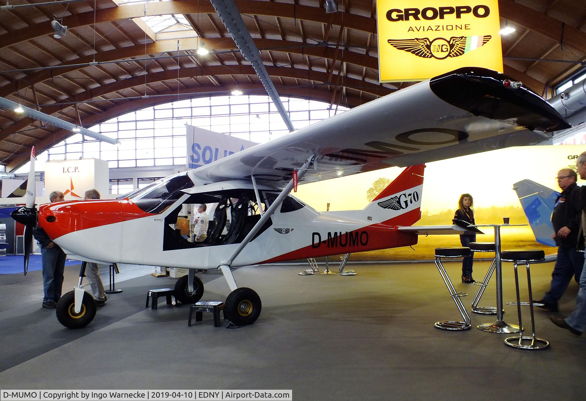 D-MUMO, Nando Groppo G70 C/N 170 130/7, Nando Groppo G70 at the AERO 2019, Friedrichshafen