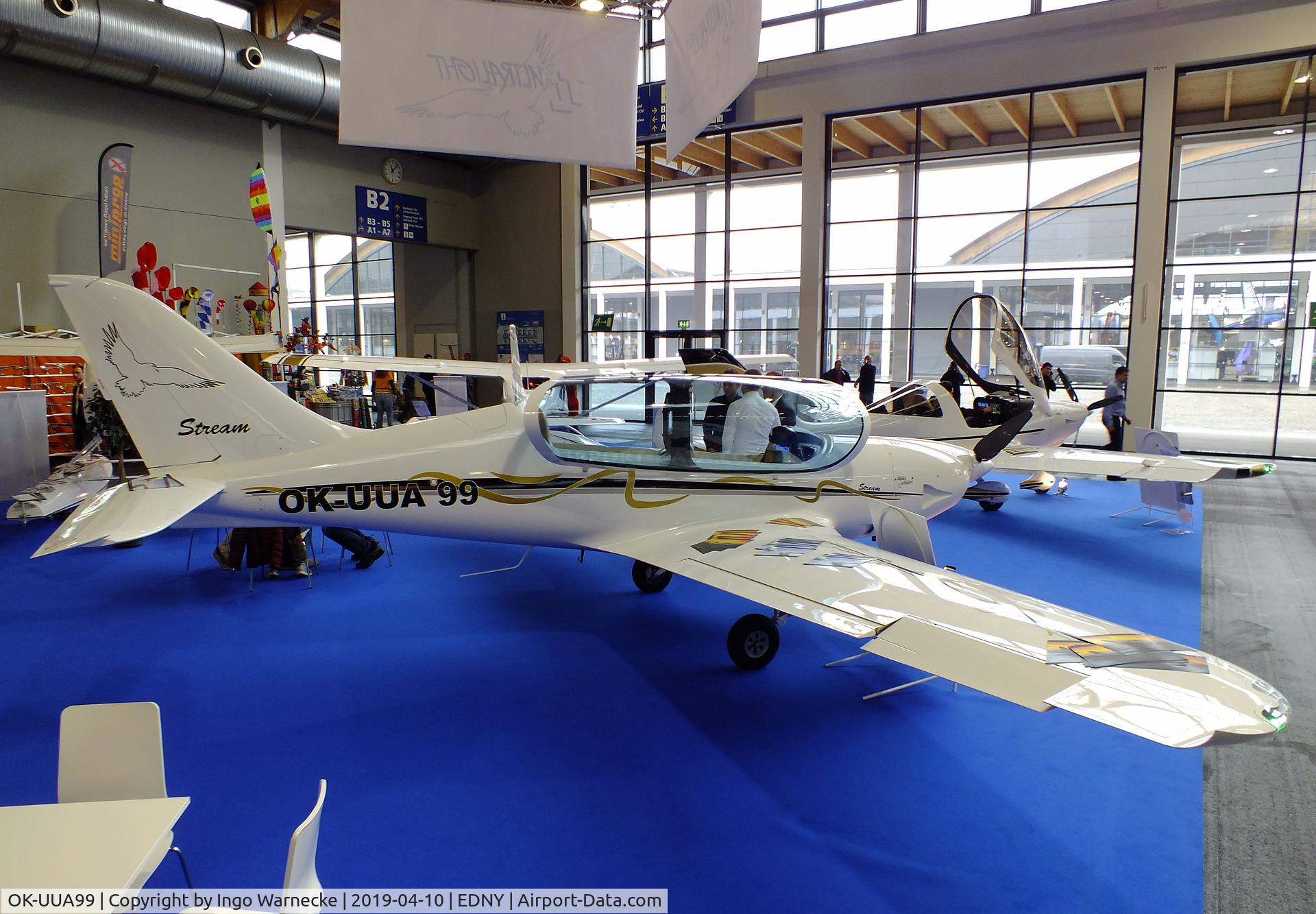 OK-UUA99, TL Ultralight Stream C/N 15STR01, TL Ultralight Stream at the AERO 2019, Friedrichshafen