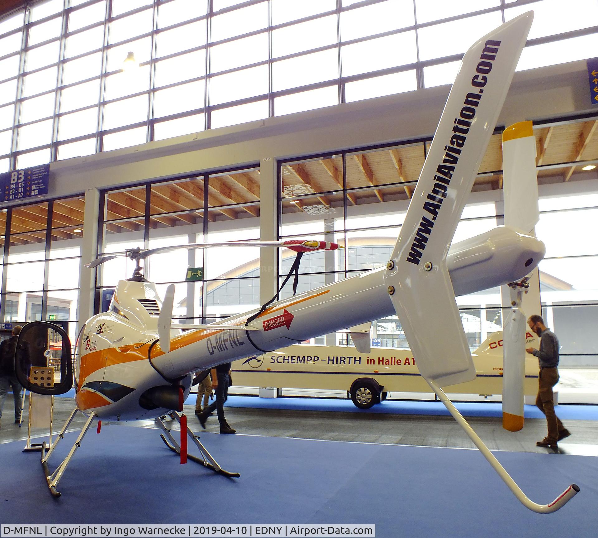 D-MFNL, Alpi Aviation Syton AH130 C/N 013, Alpi Aviation Syton AH130 at the AERO 2019, Friedrichshafen