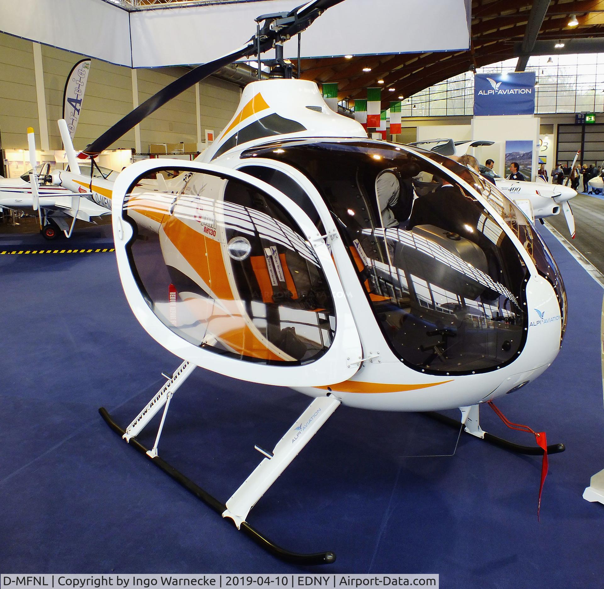 D-MFNL, Alpi Aviation Syton AH130 C/N 013, Alpi Aviation Syton AH130 at the AERO 2019, Friedrichshafen
