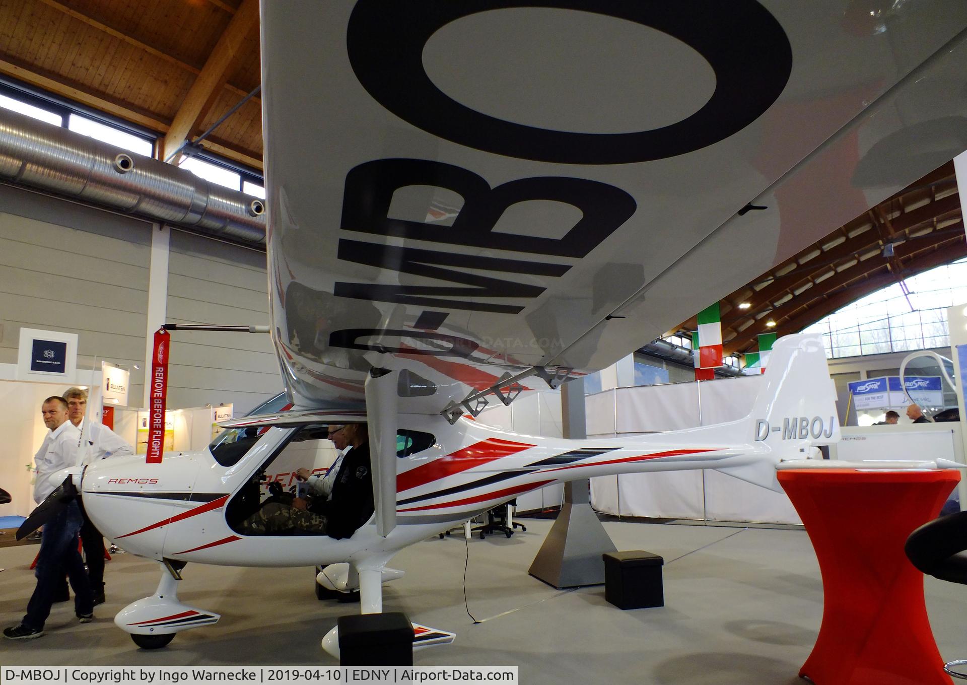 D-MBOJ, Remos GX C/N 455, Remos GX Mirage at the AERO 2019, Friedrichshafen