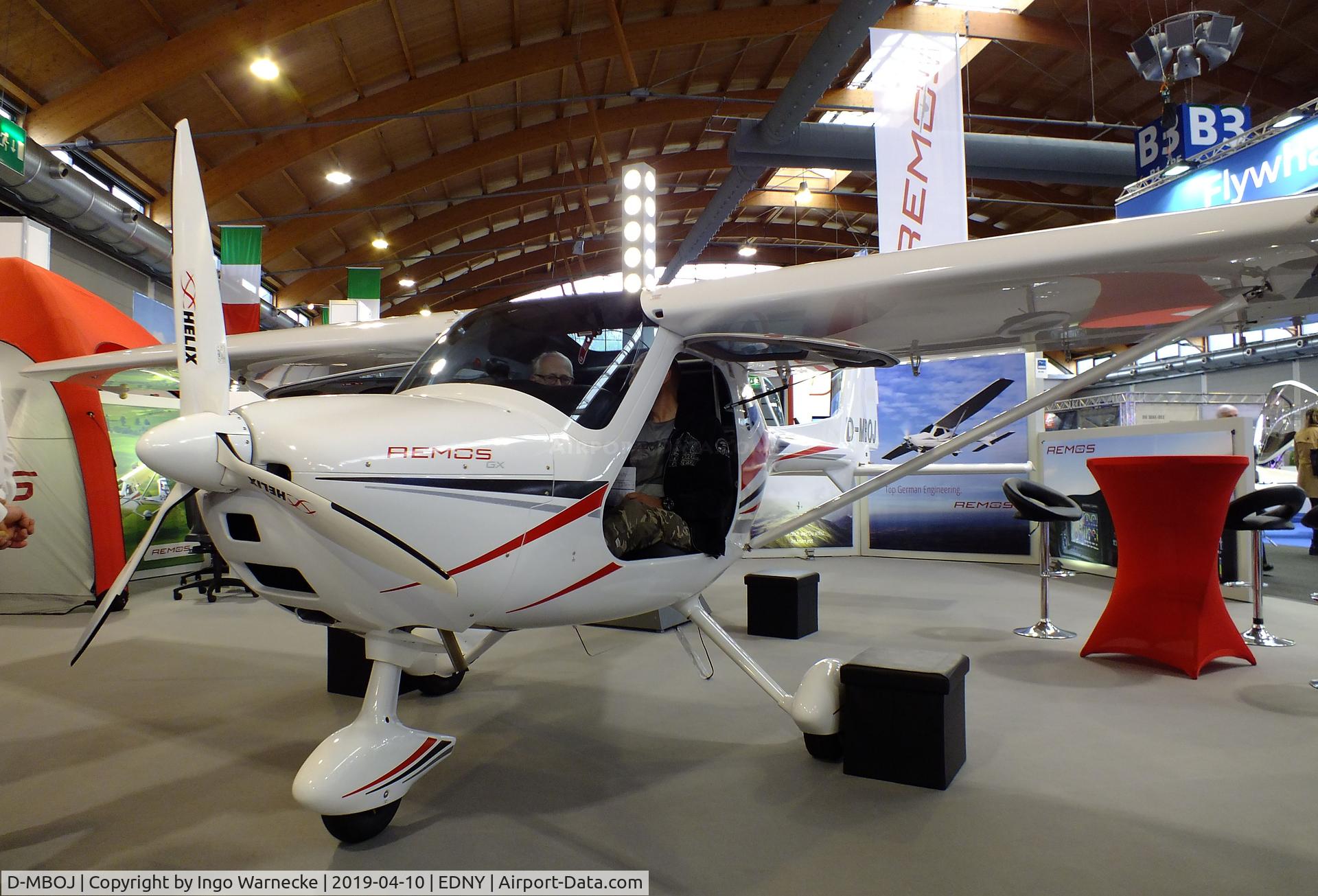 D-MBOJ, Remos GX C/N 455, Remos GX Mirage at the AERO 2019, Friedrichshafen