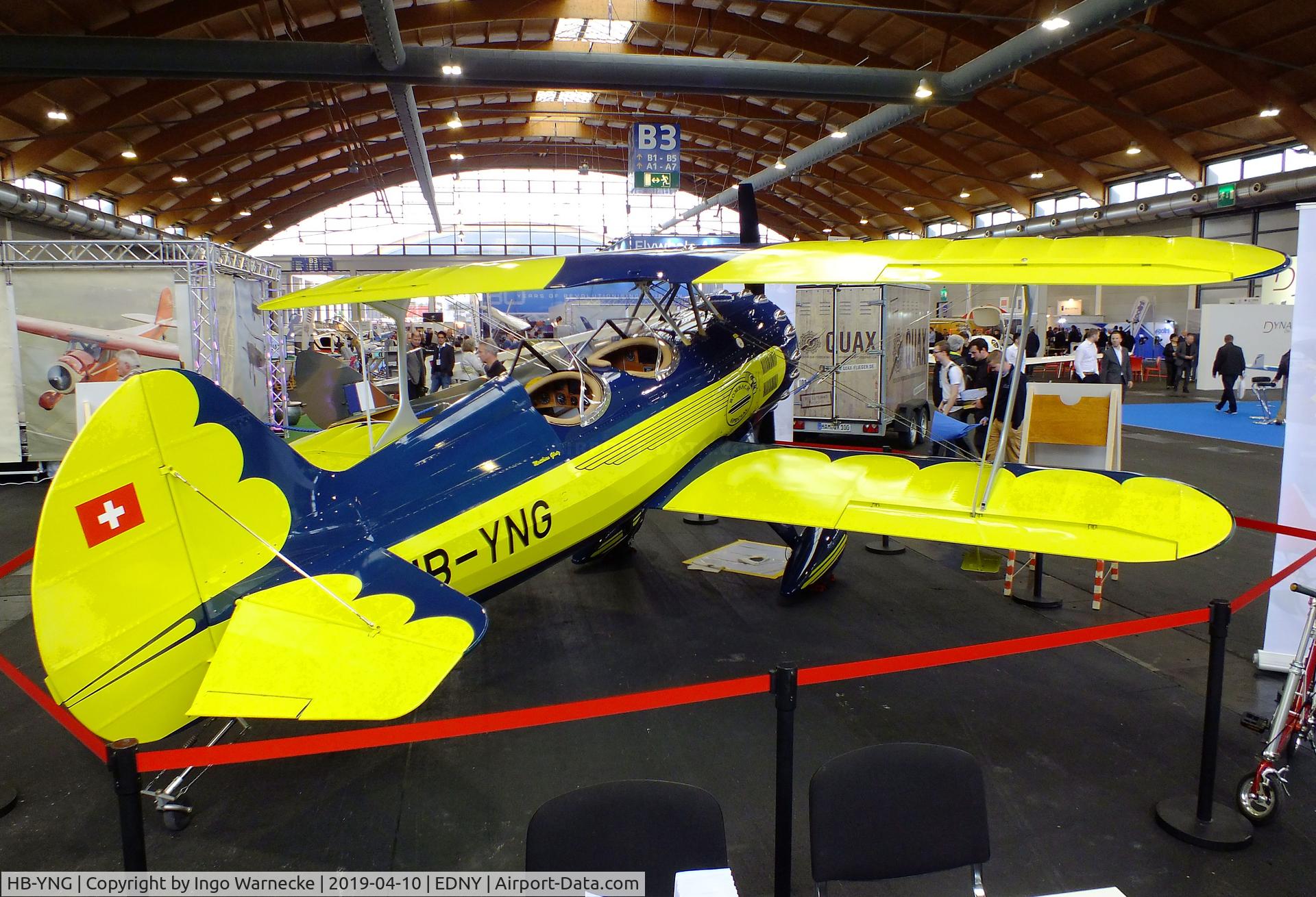HB-YNG, 2007 Rombach Special C/N CH001, Rombach Special at the AERO 2019, Friedrichshafen