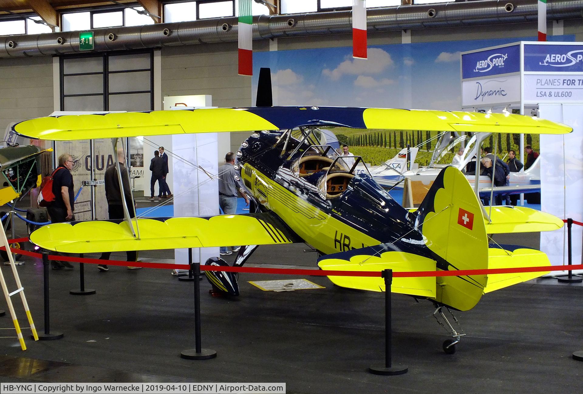 HB-YNG, 2007 Rombach Special C/N CH001, Rombach Special at the AERO 2019, Friedrichshafen