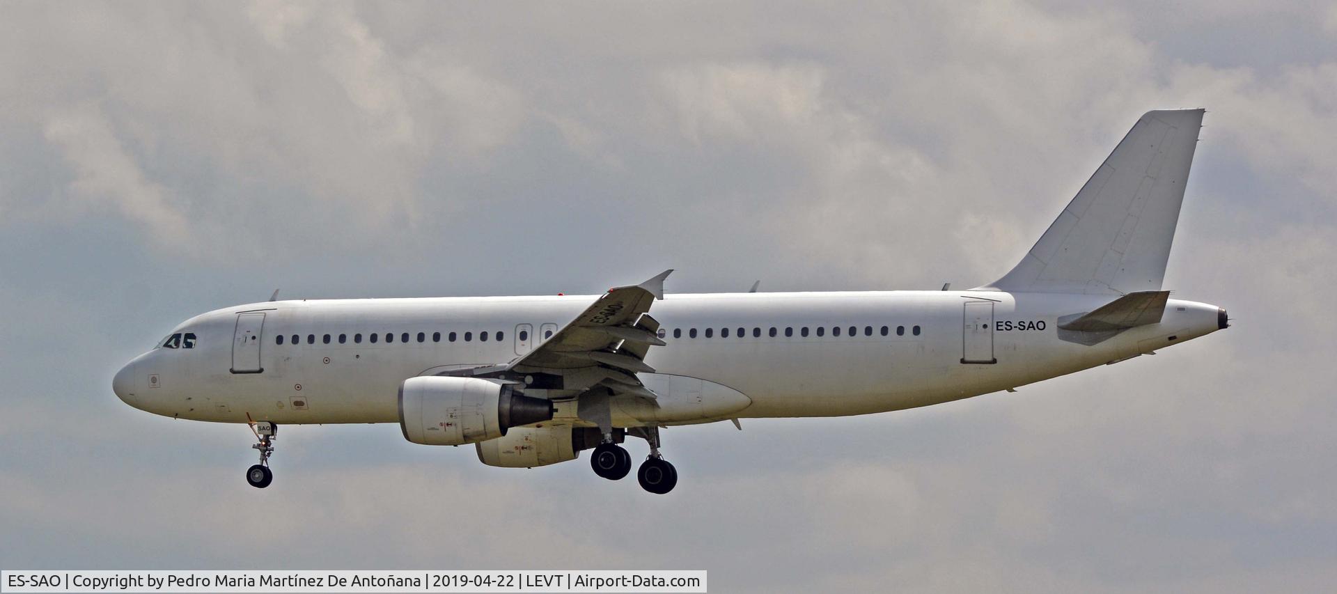 ES-SAO, 1998 Airbus A320-214 C/N 0936, Pedro Maria Martínez De Antoñana