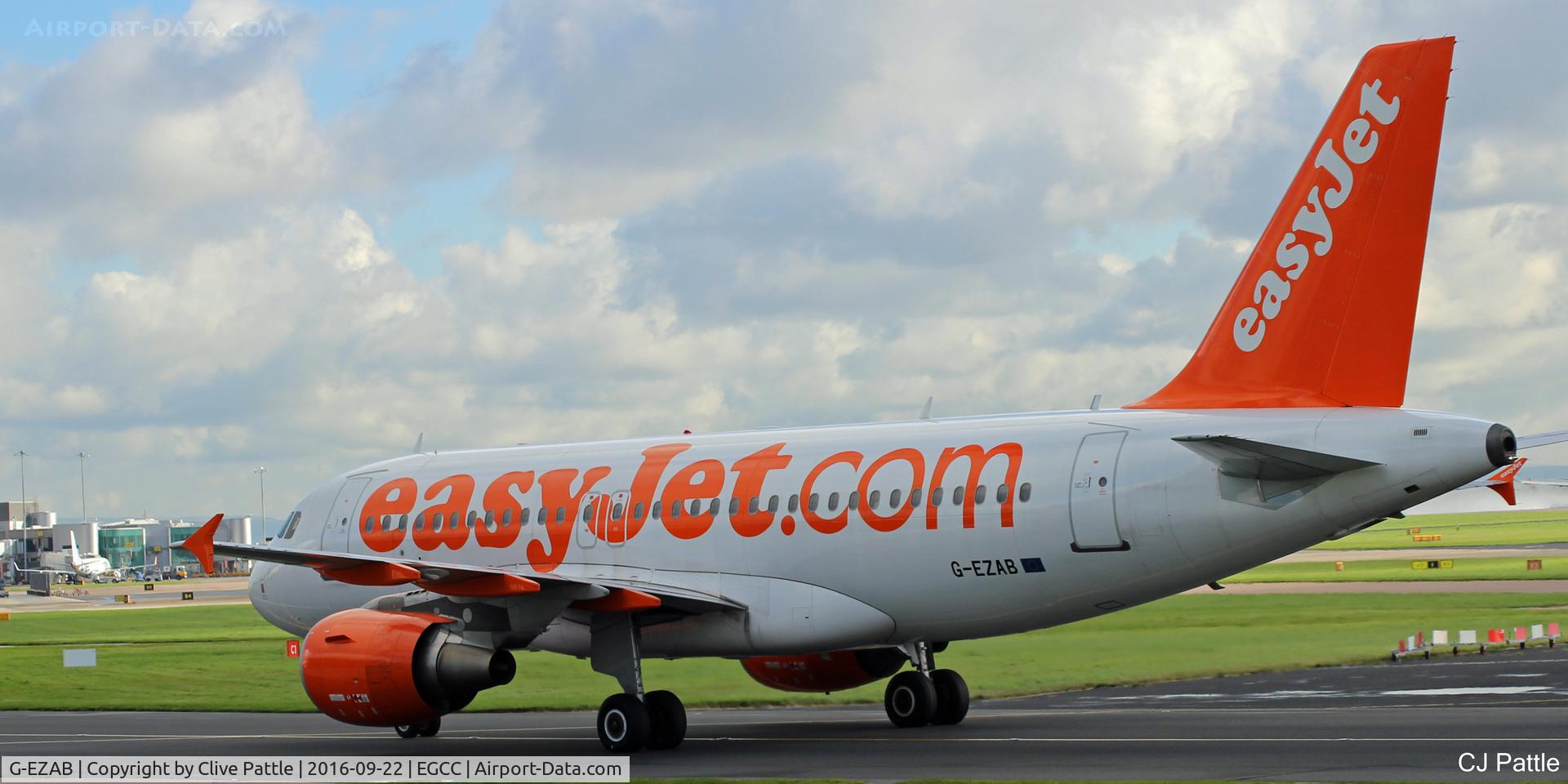 G-EZAB, 2006 Airbus A319-111 C/N 2681, @ EGCC