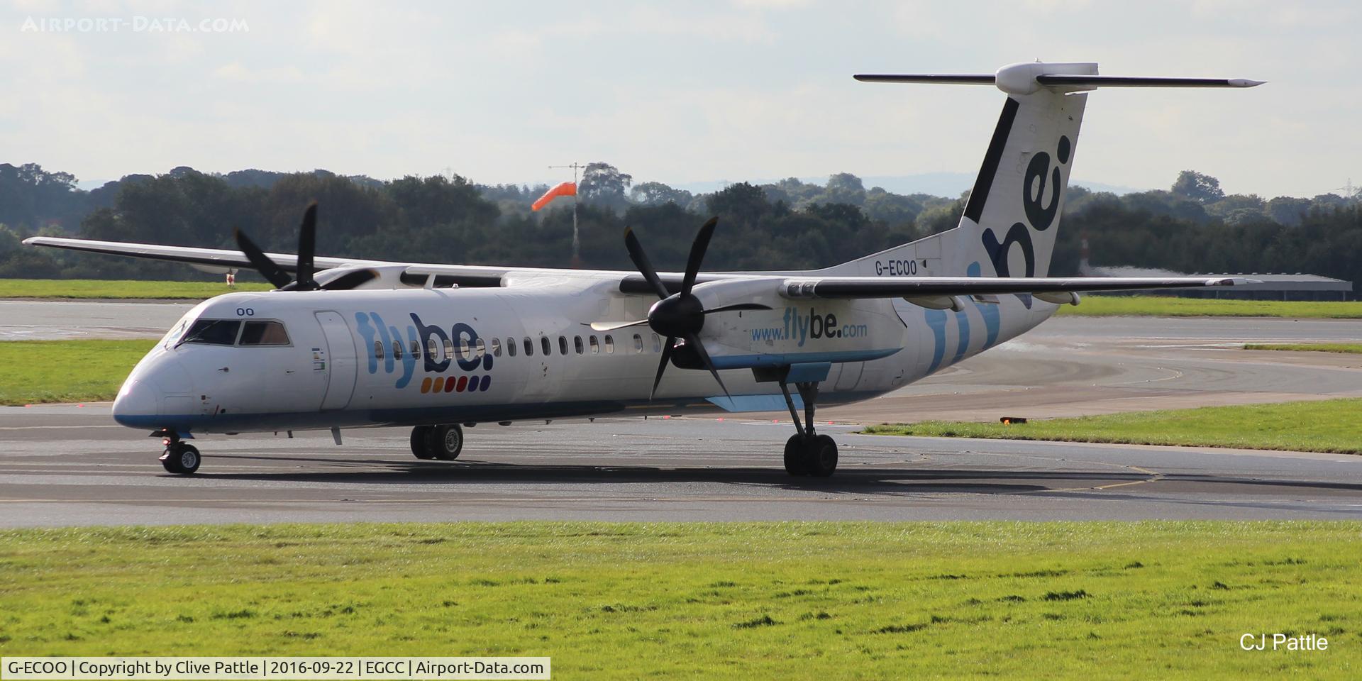 G-ECOO, 2009 De Havilland Canada DHC-8-402Q Dash 8 C/N 4237, @ EGCC
