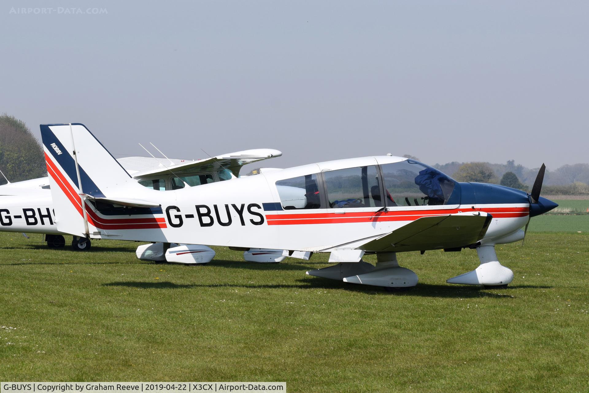 G-BUYS, 1993 Robin DR-400-180 Regent Regent C/N 2197, Parked at Northrepps.