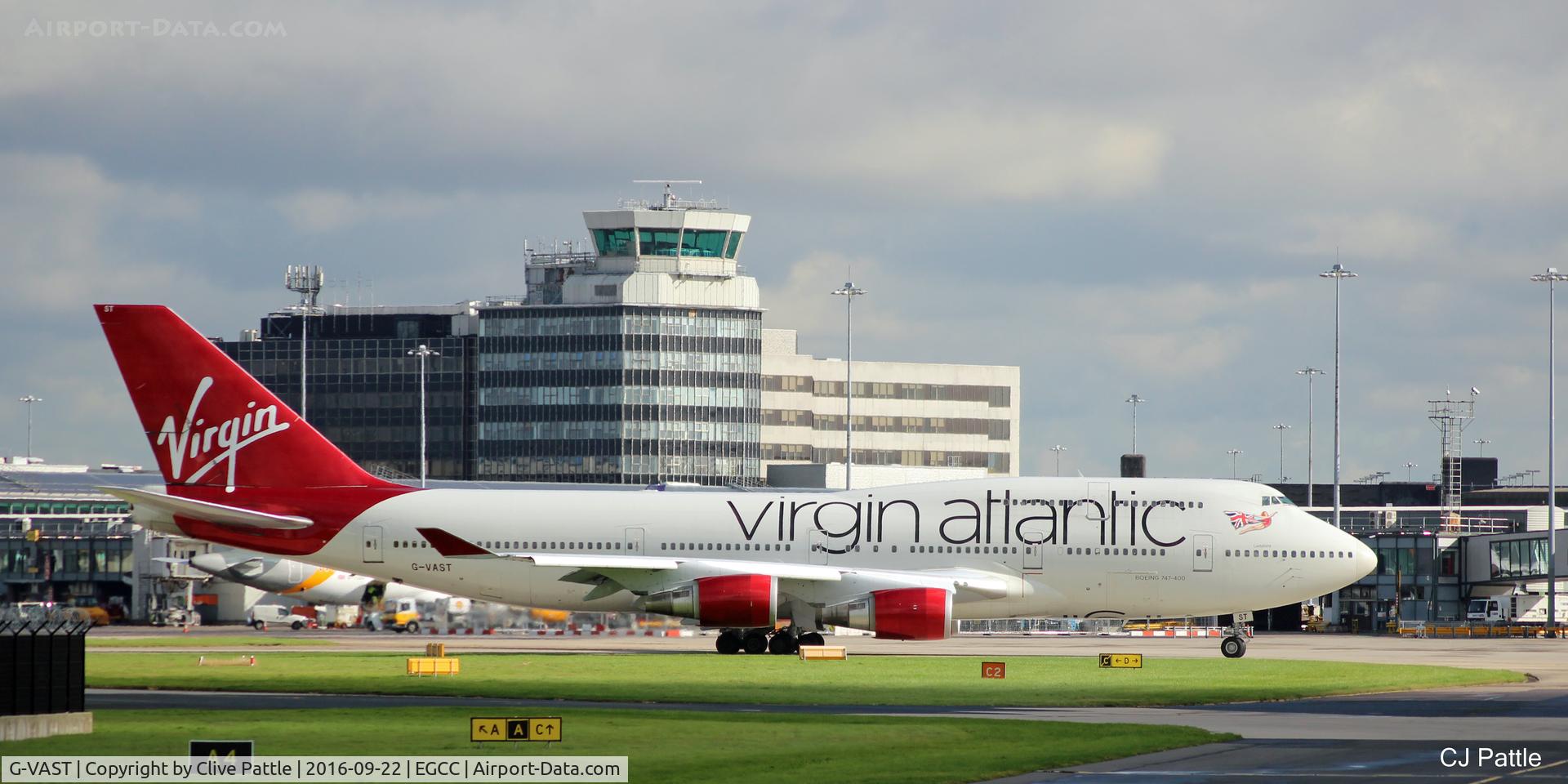 G-VAST, 1997 Boeing 747-41R C/N 28757, @ EGCC