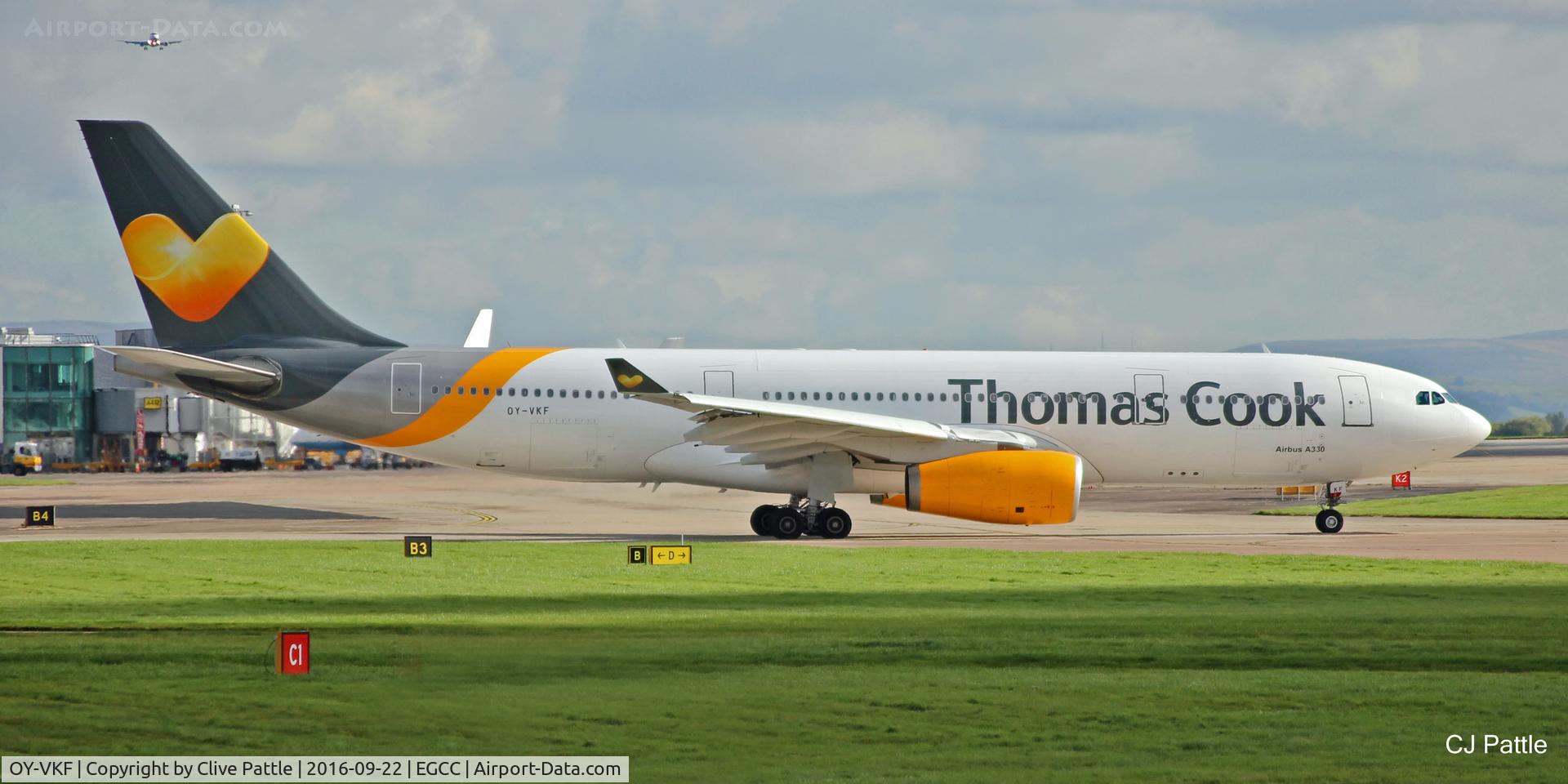 OY-VKF, 1999 Airbus A330-243 C/N 309, @ EGCC