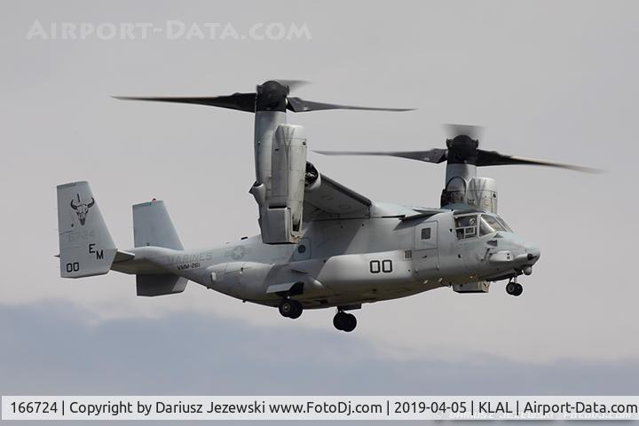 166724, Bell-Boeing MV-22B Osprey C/N D0093, MV-22B Osprey 166724 EM-00 from VMM-261 