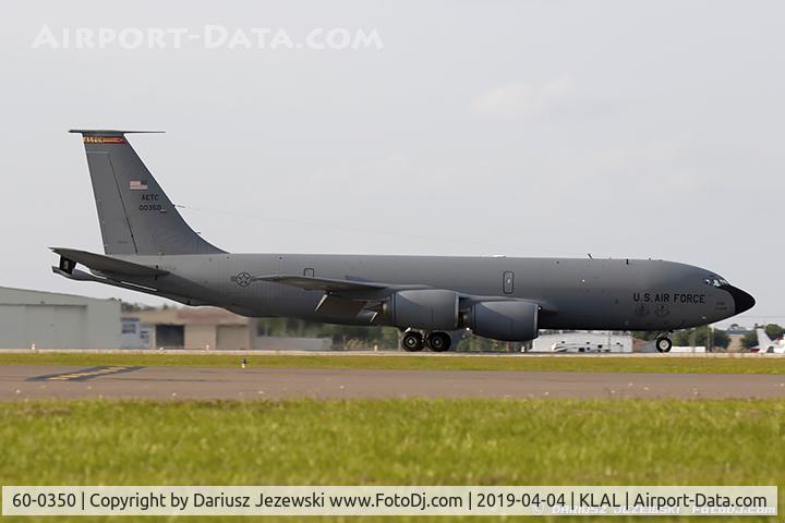 60-0350, 1960 Boeing KC-135R Stratotanker C/N 18125, KC-135R Stratotanker 60-0350  from 54th ARS 